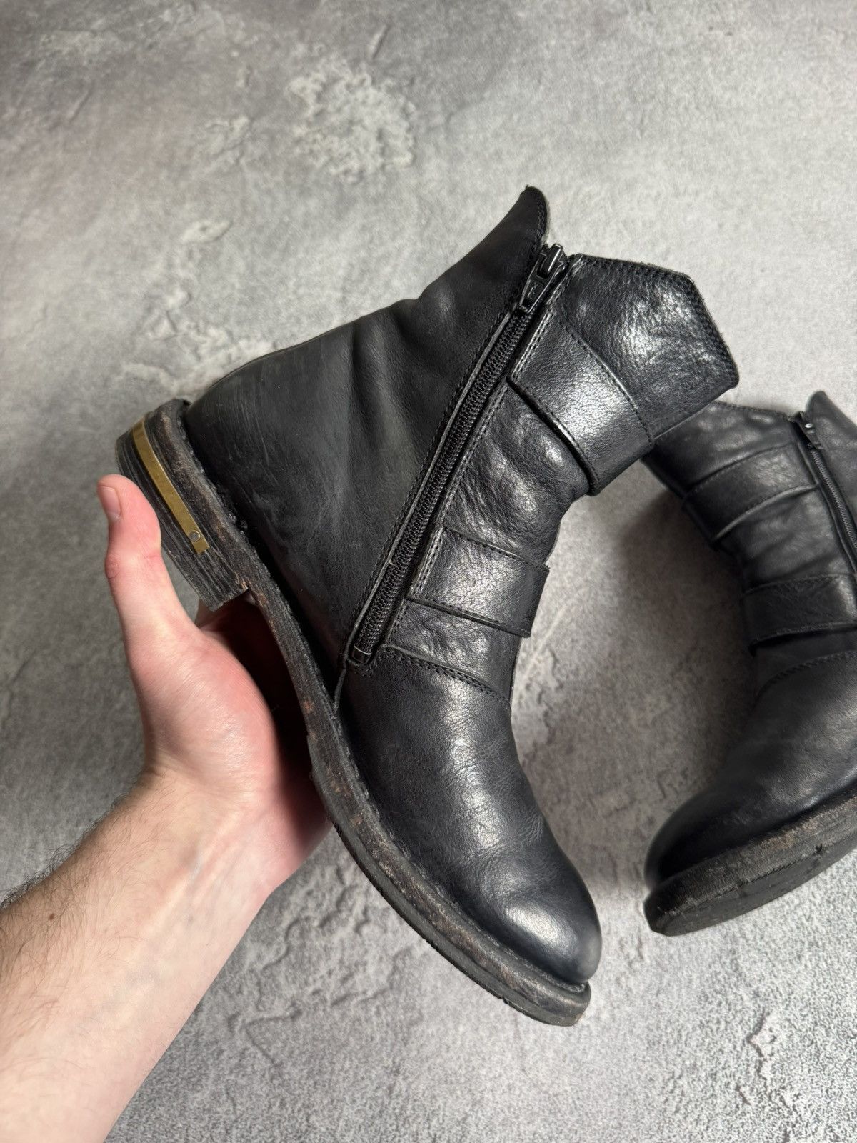 MoMA MOMA 38size Leather Avantgarde shoes boots ankle western LGB Size US 8 / IT 38 - 14 Thumbnail
