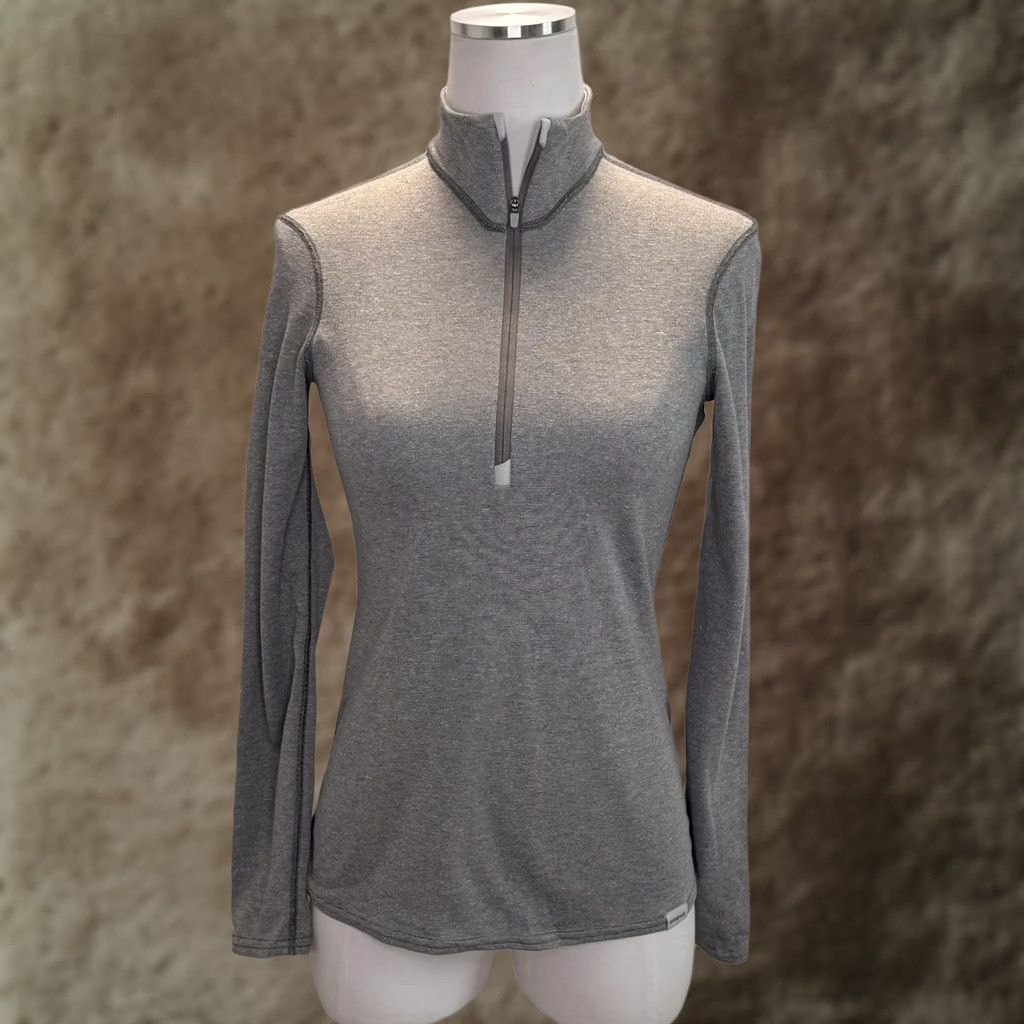 Patagonia Patagonia Capilene 3 Midweight Womens XS Gray 1/4 Zip Pullover Shirt Size XS / US 0-2 / IT 36-38 - 1 Thumbnail