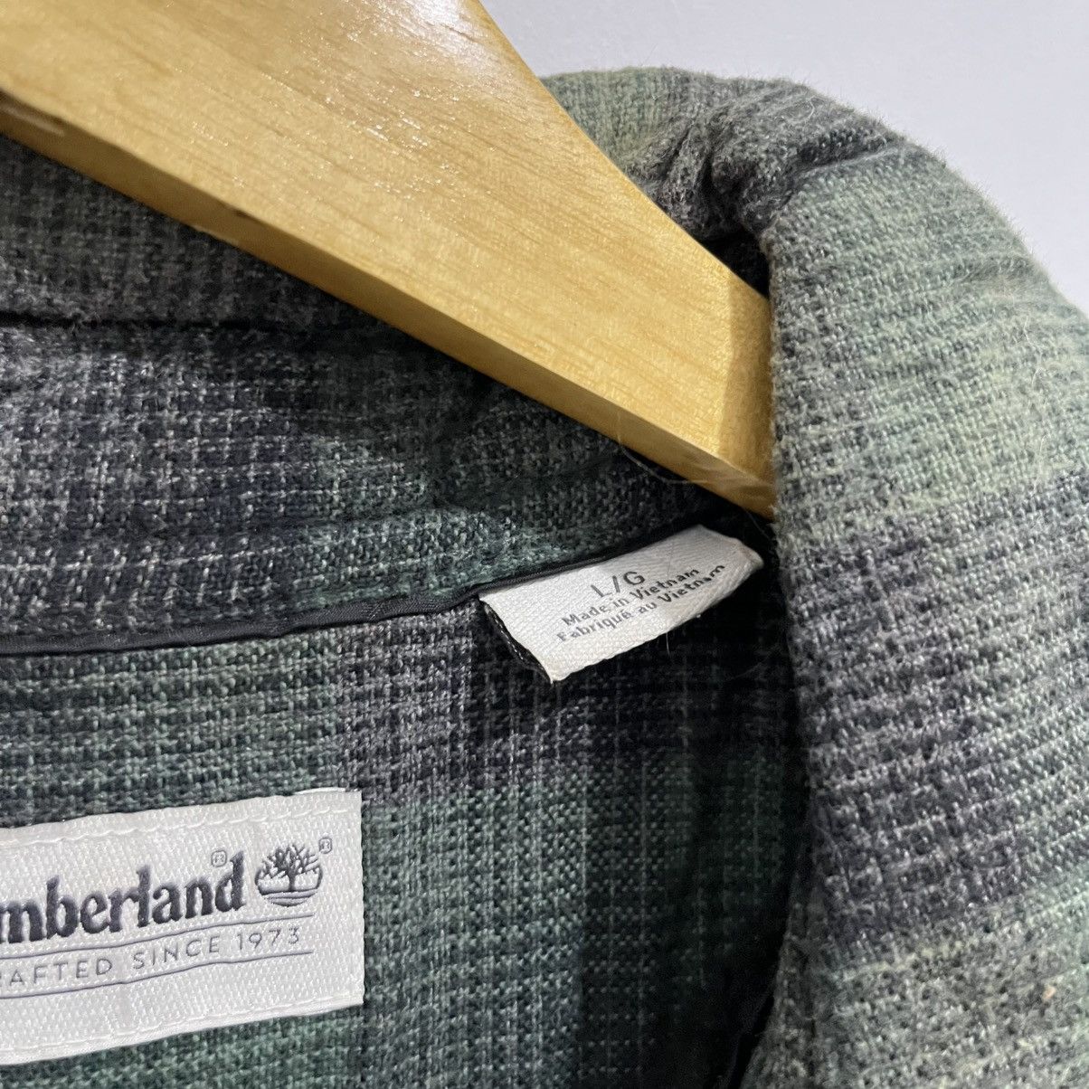 Timberland Timberland Plaid Flannel Sherpa Long Sleeve Shirt Size US L / EU 52-54 / 3 - 5 Thumbnail