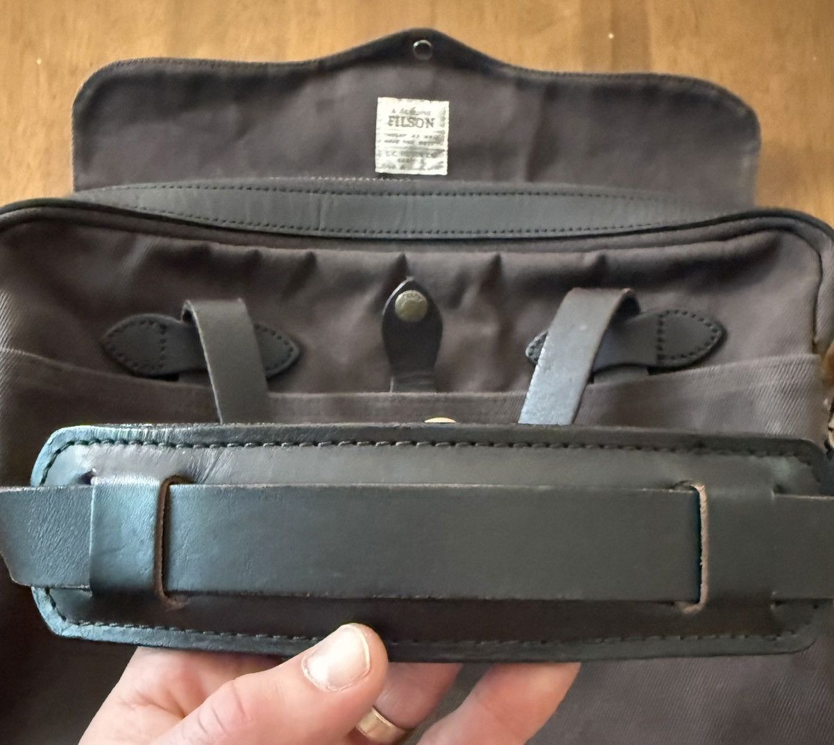 Filson Filson 70256 Original Briefcase Brown USA Size ONE SIZE - 4 Thumbnail