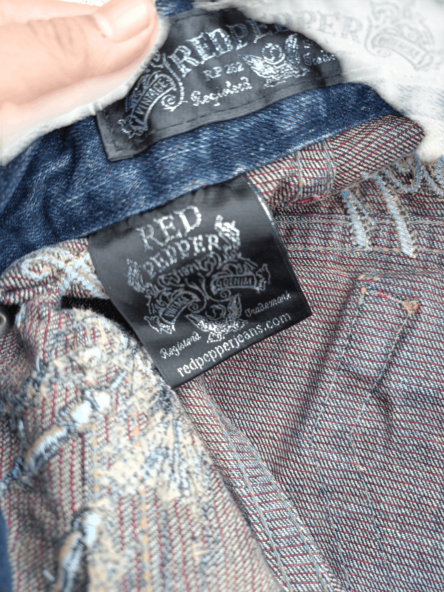 Japanese Brand 🔥RARE🔥 Redpepper Seditionaries Faded Jeans Size US 34 / EU 50 - 5 Thumbnail