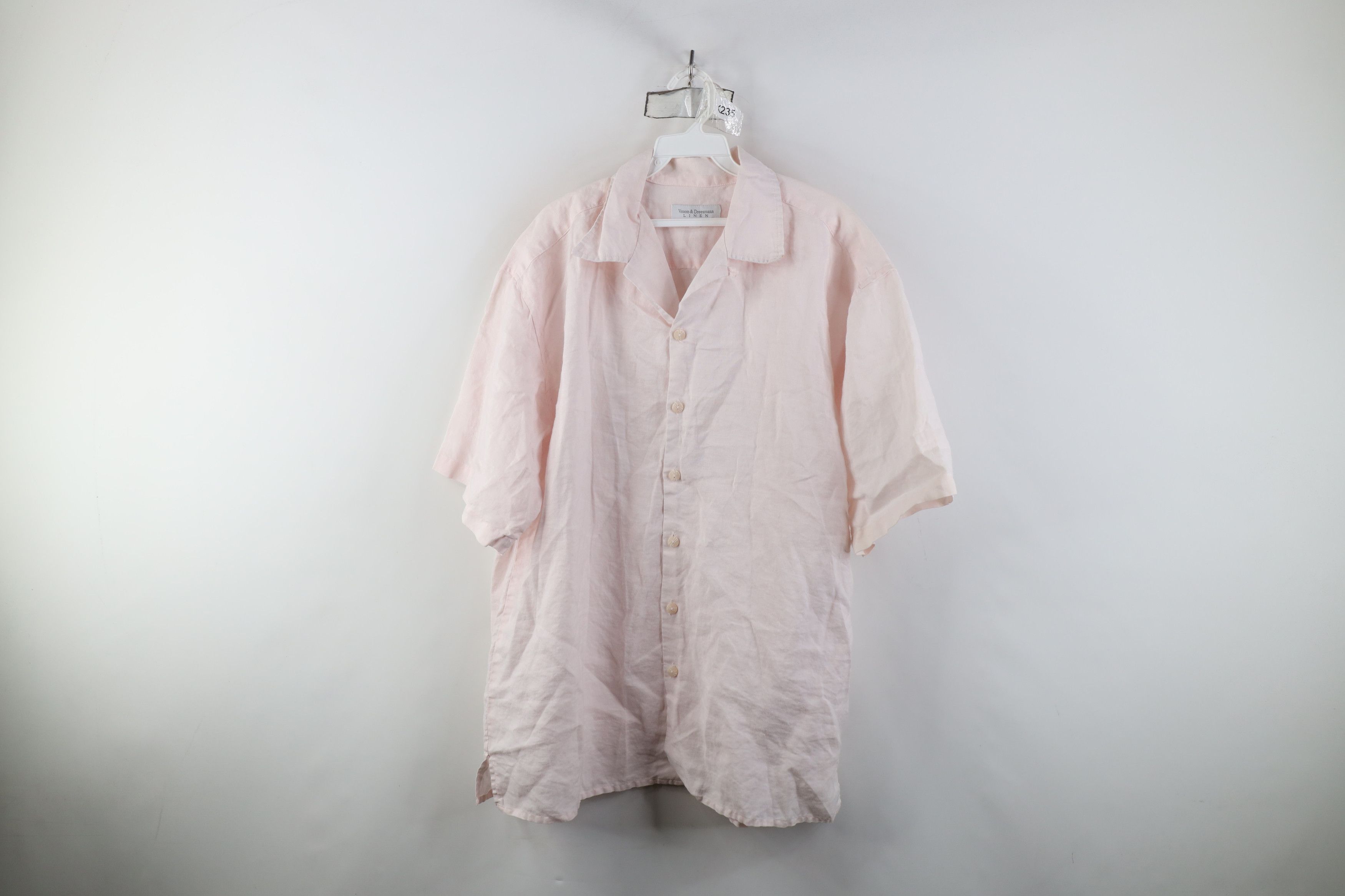 Vintage Vintage Y2K Rockabilly Looped Collar Camp Button Shirt Pink Size US L / EU 52-54 / 3 - 1 Thumbnail
