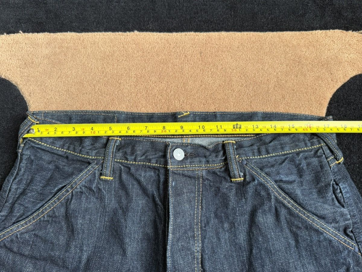 Evisu × Japanese Brand × Vintage evisu little double daicock style cropped jeans size：36 Size US 36 / EU 52 - 9 Thumbnail