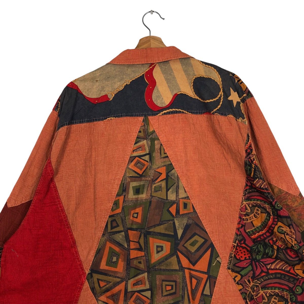 Japanese Brand × Vintage 📌Vintage Traditional Design Oversize Button Issey Miyake Size US L / EU 52-54 / 3 - 10 Thumbnail