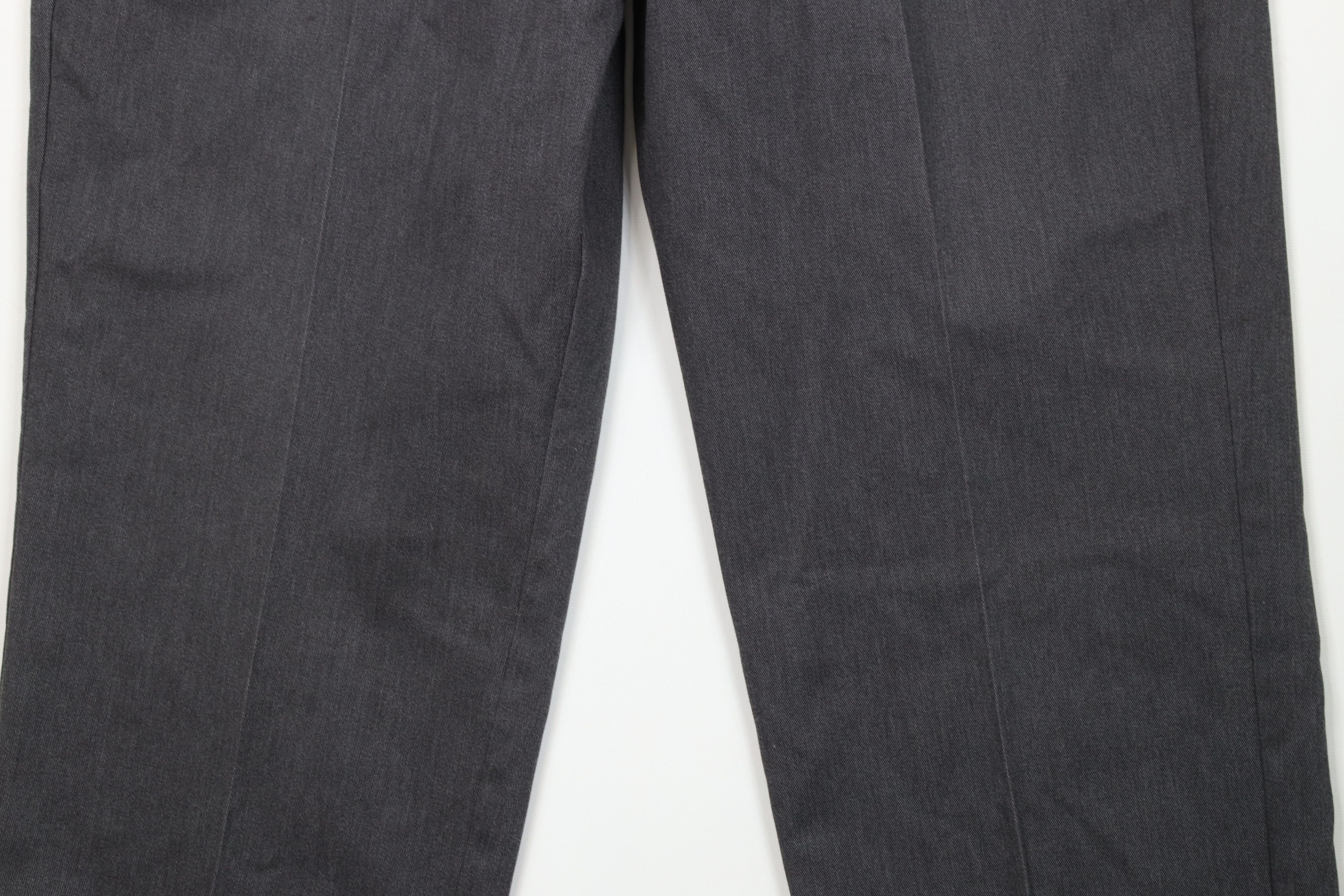 Dockers Vintage Y2K 2002 Dockers Wide Leg Chino Pants Gray Cotton Size US 38 / EU 54 - 3 Thumbnail