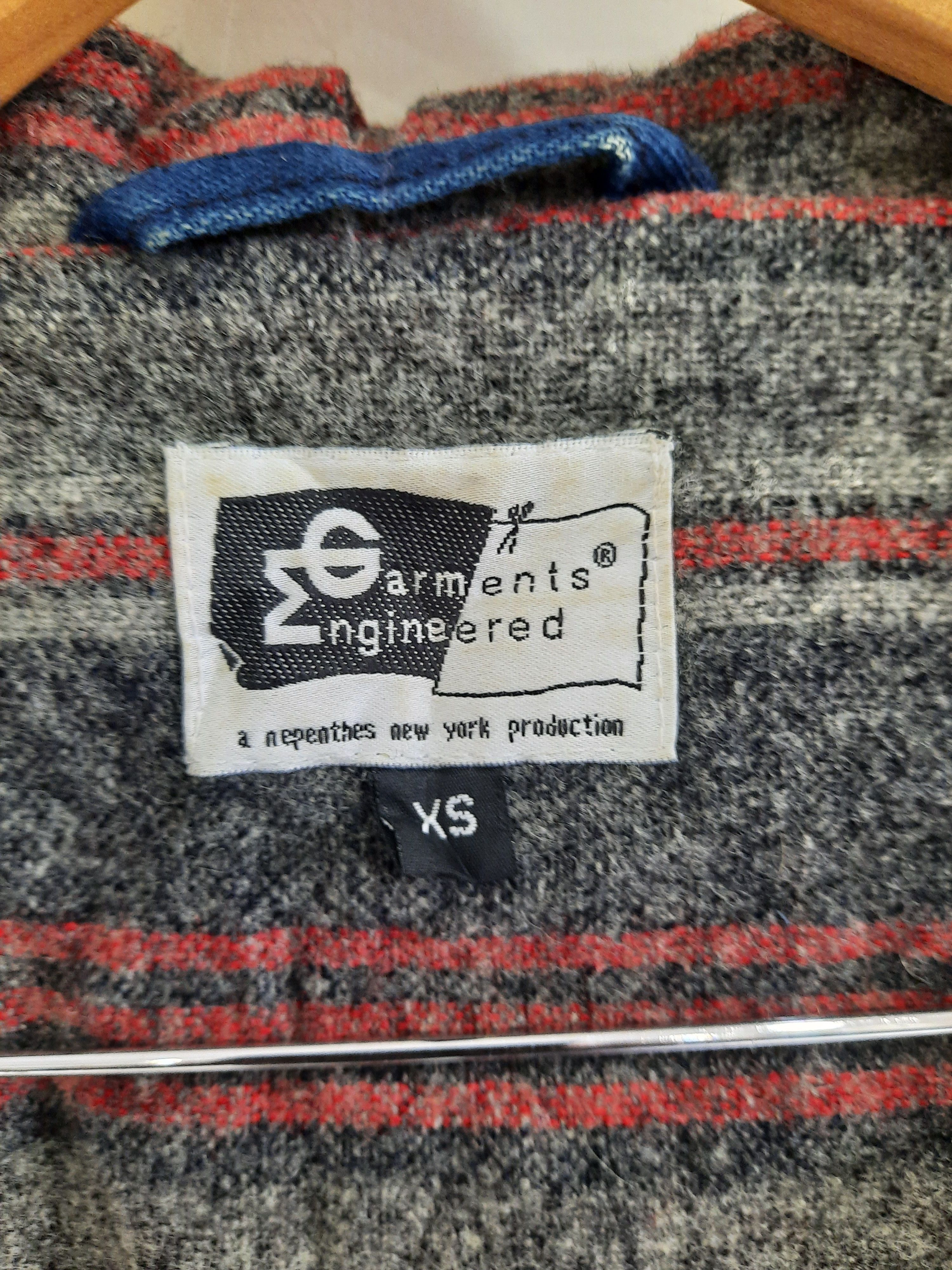 Engineered Garments aw2010 - EG Denim Coat Jacket Size US XS / EU 42 / 0 - 15 Thumbnail