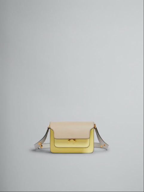 Marni o1w1db11024 Size: OS / Small Trunk Leather Shoulder Bag Size ONE SIZE - 1 Thumbnail
