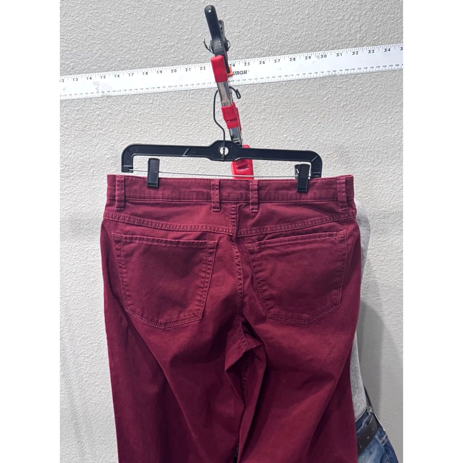Etro Maus & Hoffman Retro Red Jeans Pants 34 x 31 Men Regular Multicolor Jeans Pants 90s style Mens Size US 33 - 6 Thumbnail
