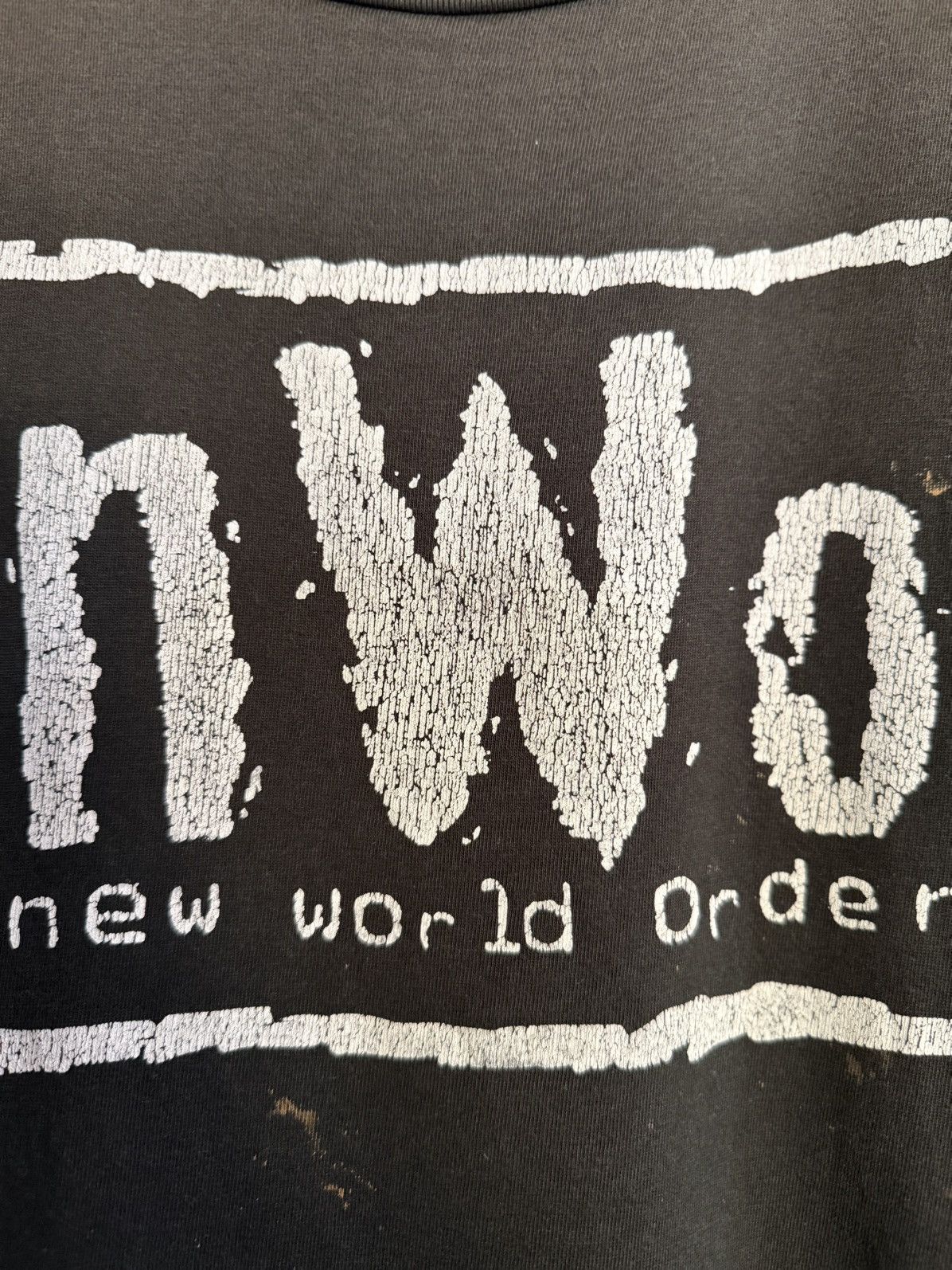 Vintage × WCW/nWo × WWF Thrashed Vintage Wrestling NWO By Aris Trist Tee Size US XL / EU 56 / 4 - 12 Thumbnail