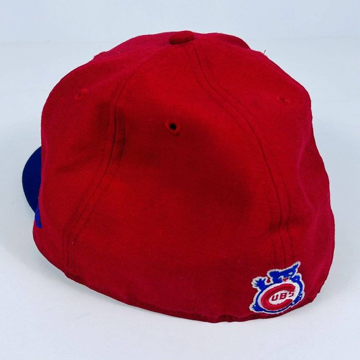 New Era 7 5/8 Chicago Cubs Hat Cap Cooperstown Retro 80's