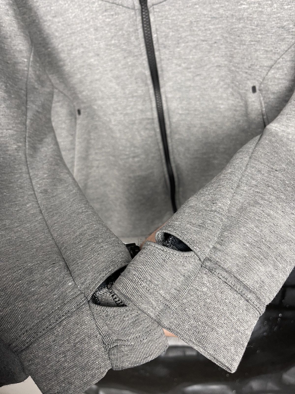 Nike Nike Sportswear Tech Fleece Grey Windrunner Full Zip Hoodie Women’s Size Medium Size M / US 6-8 / IT 42-44 - 3 Thumbnail
