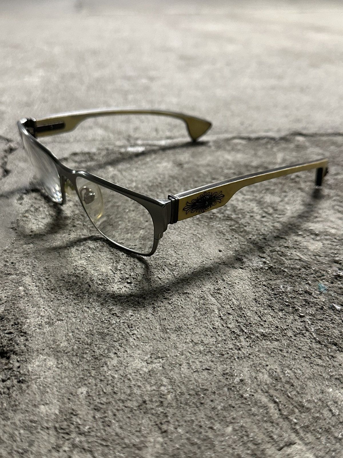 Chrome Hearts Chrome Hearts “Tipping Velvet” Silver/EBONY Vintage Glasses Size ONE SIZE - 5 Thumbnail