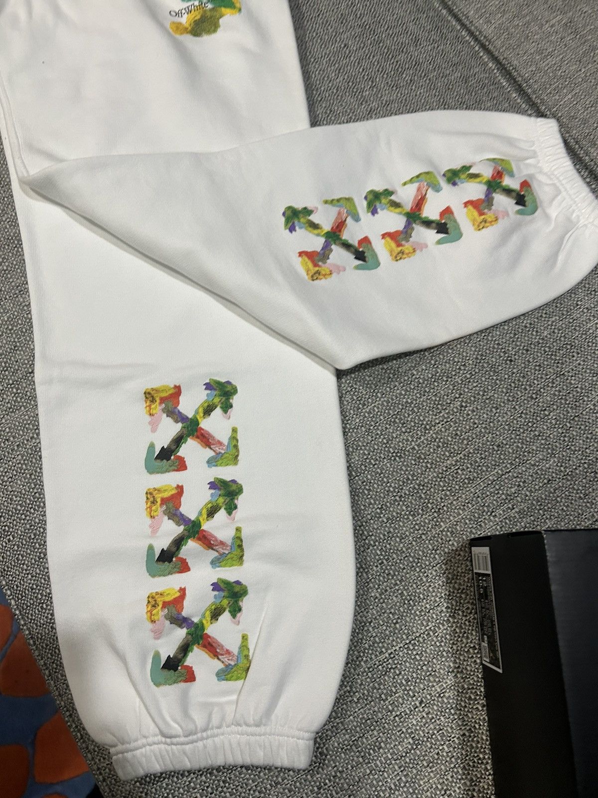 Designer × Off-White Off-White Brush Arrow Sweatpants Size US 32 / EU 48 - 3 Thumbnail
