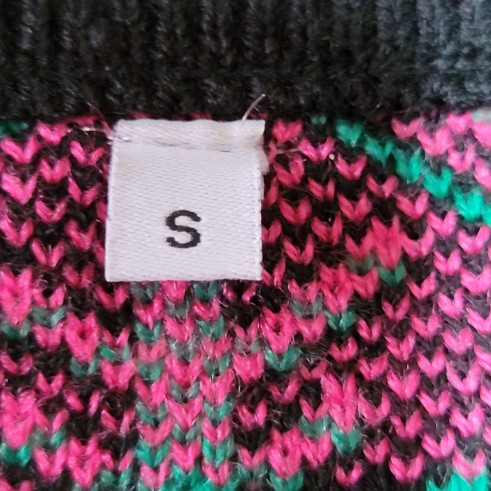 Other Christmas Knit LS Sweater Flamingo Christmas Tree - Small Size S / US 4 / IT 40 - 4 Thumbnail