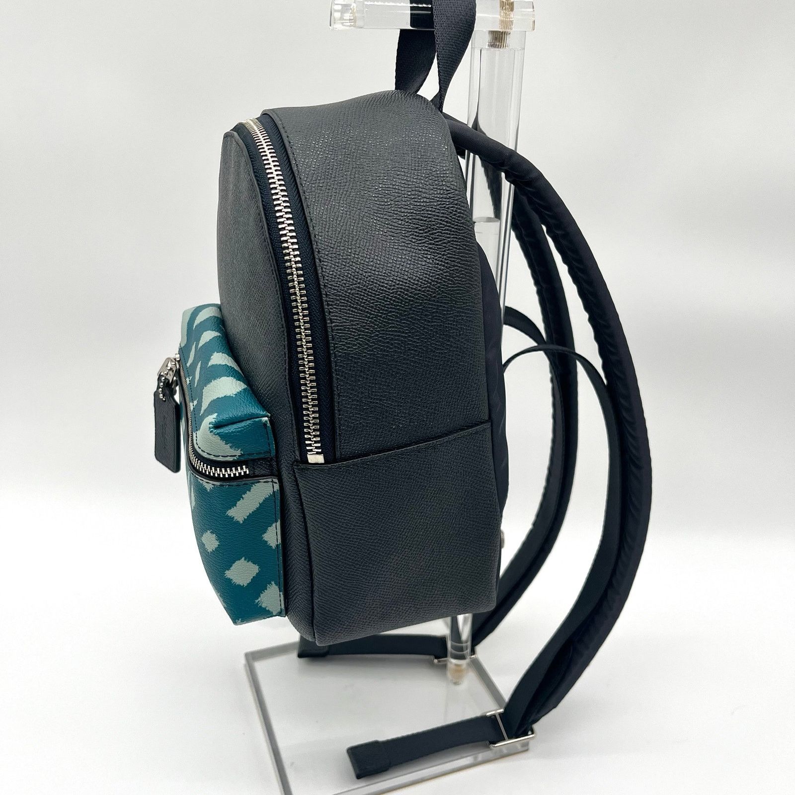 Coach COACH NWOT Charlie Mini Wild Plaid Backpack, $328 Retail Size ONE SIZE - 8 Thumbnail