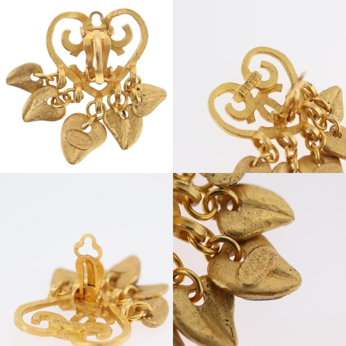 Chanel Chanel Heart Coco Mark Earring Size ONE SIZE - 4 Thumbnail