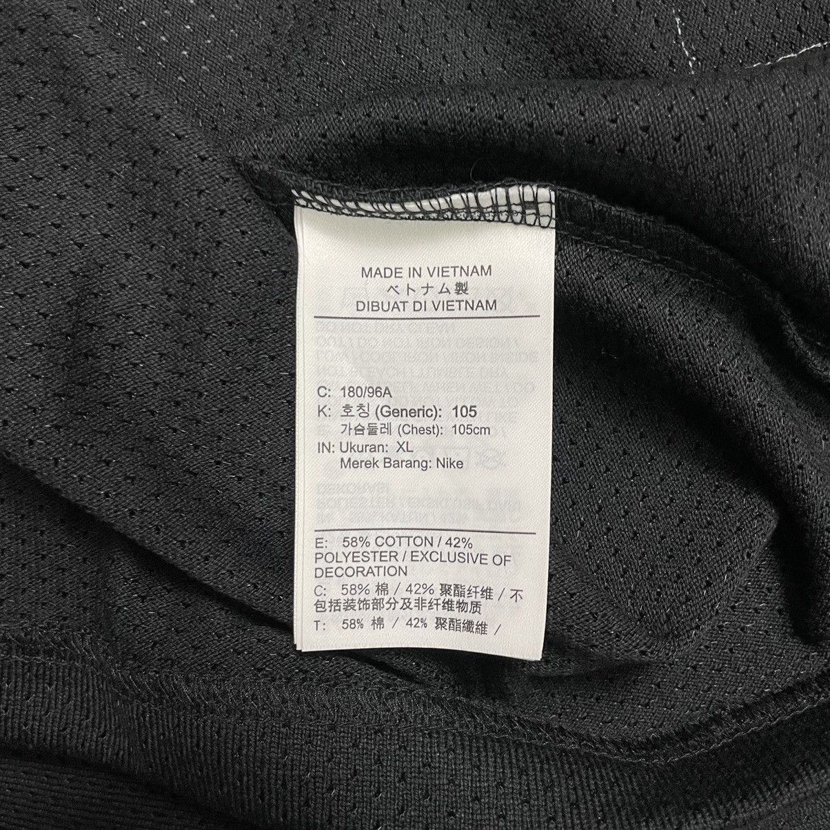 Nike × Stussy NIKE X STUSSY LONG SLEEVE MESH JERSEY BLACK Size US XL / EU 56 / 4 - 12 Thumbnail