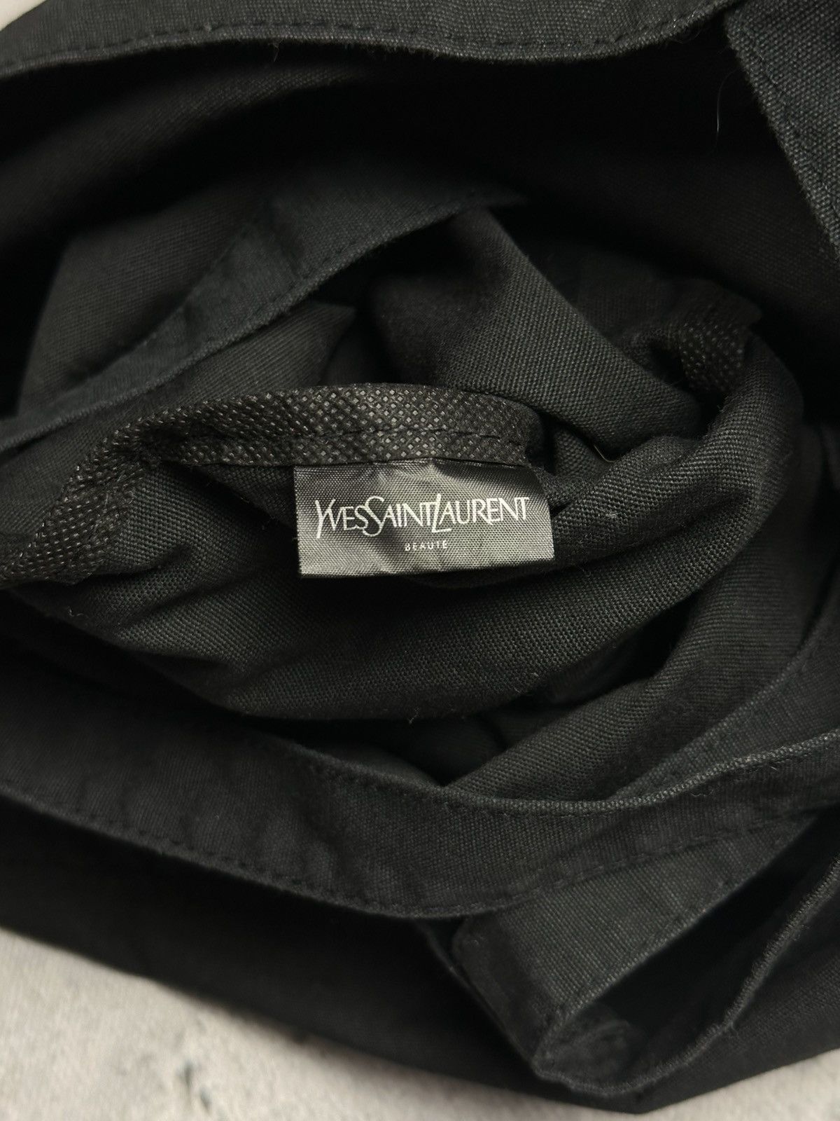 Yves Saint Laurent Yves Saint Laurent Beauty Shopper Bag Black y2k Italy YSL Size ONE SIZE - 7 Thumbnail