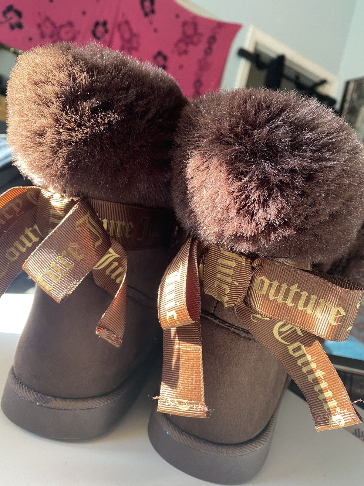 Juicy Couture Juicy Couture Fur Boots Grailed