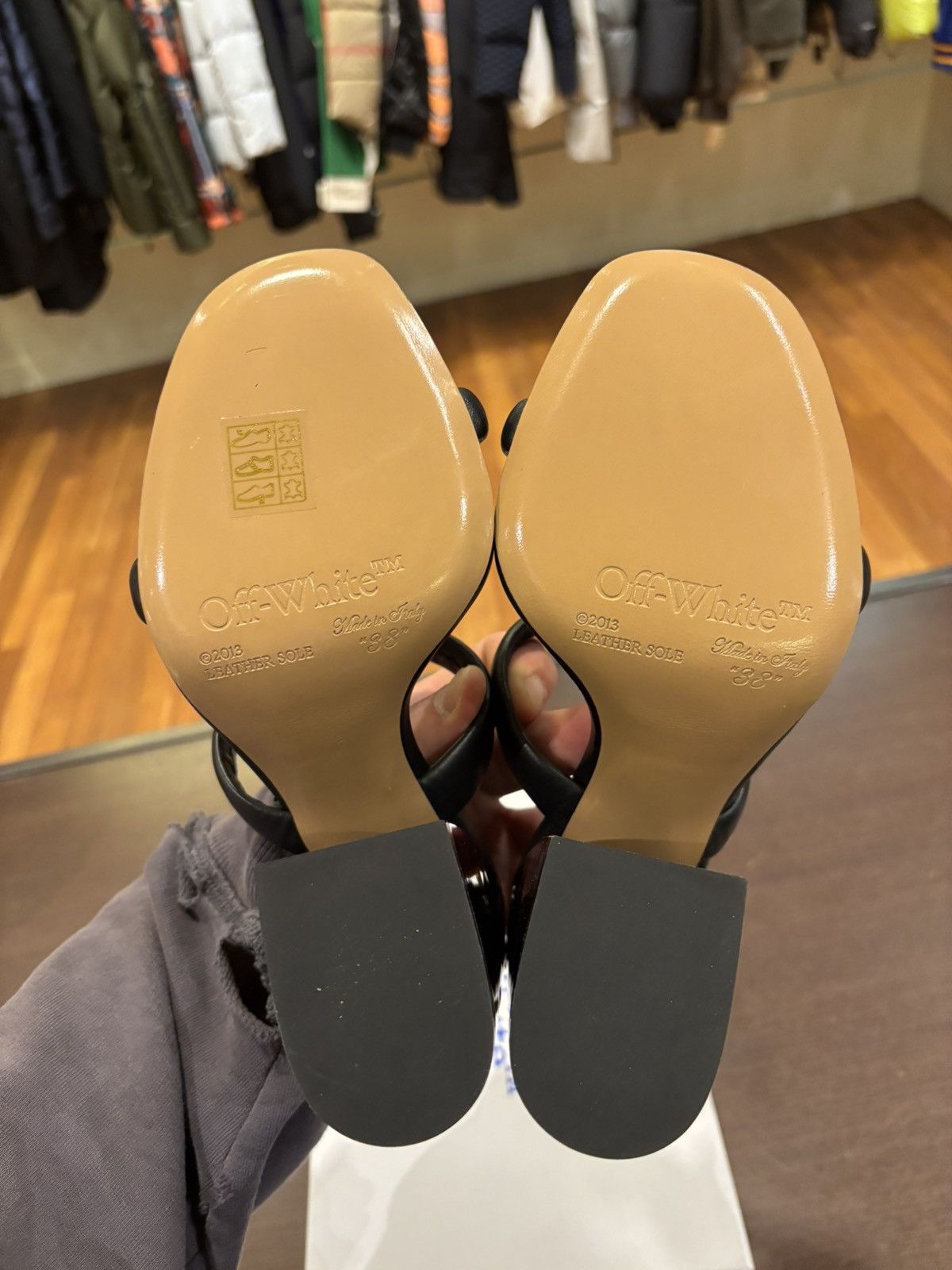 Off-White Off White Wedge Heels Size US 5 / IT 35 - 5 Thumbnail