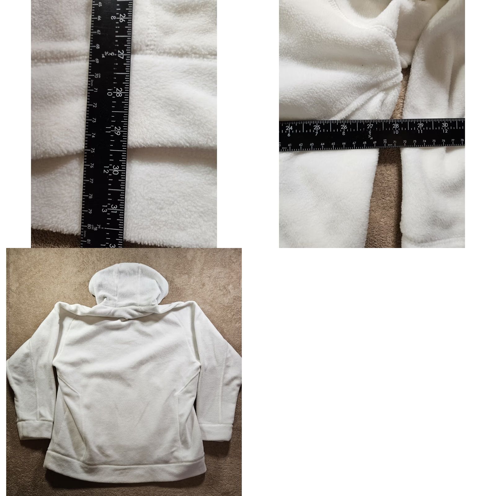 Nike VINTAGE Nike Center Swoosh Hoodie Men XL White Fleece 90s Retro Sports Size US XL / EU 56 / 4 - 8 Thumbnail