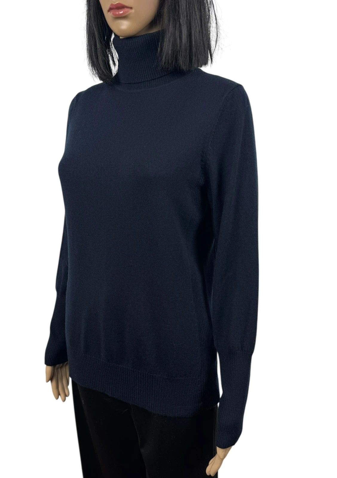 Jaeger Jaeger Wool Turtleneck Jumper Women size M Size M / US 6-8 / IT 42-44 - 4 Thumbnail
