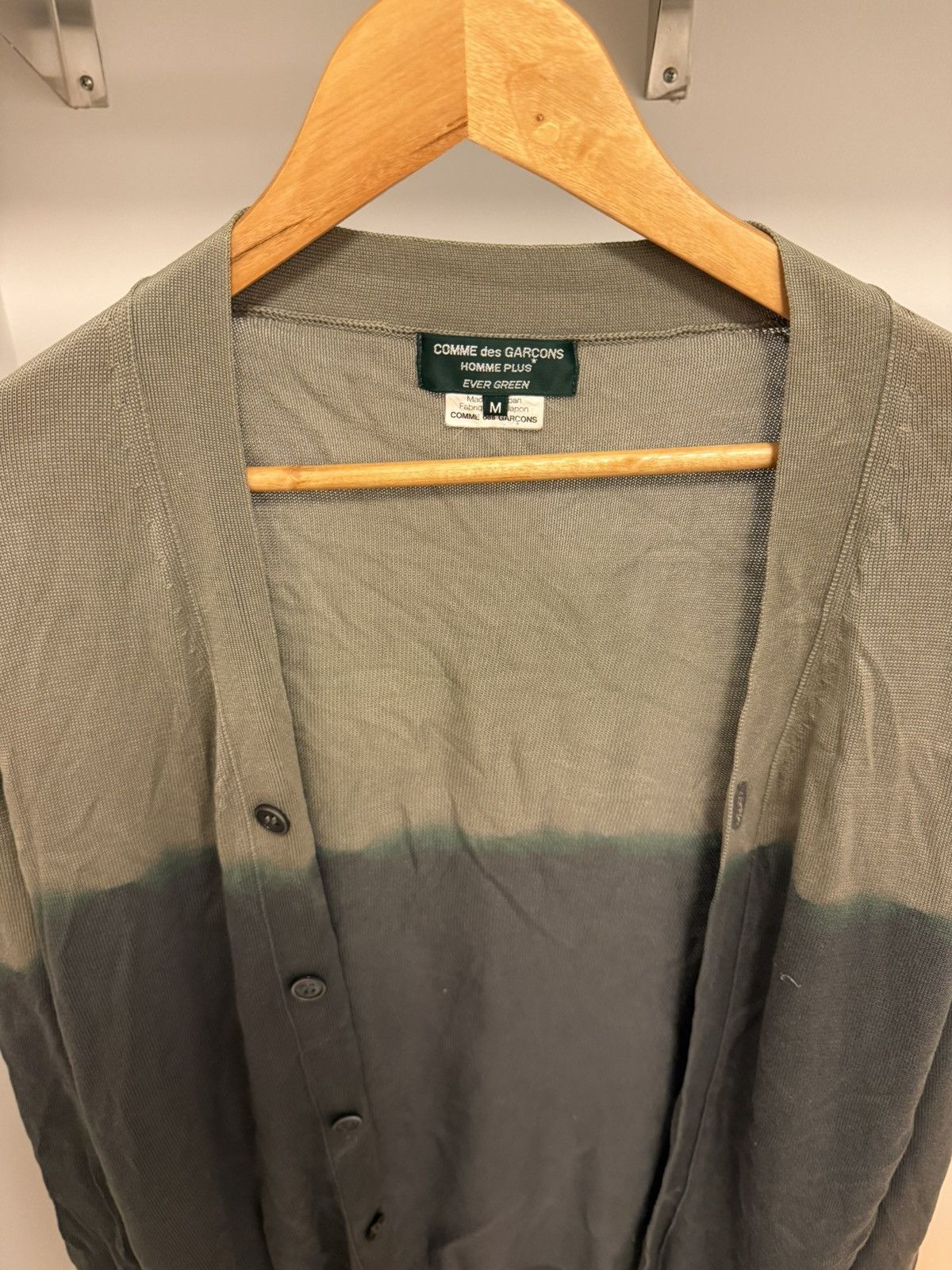 Comme des Garcons Homme Plus Comme des Garcons Homme Plus Evergreen Cardigan Size US M / EU 48-50 / 2 - 2 Thumbnail
