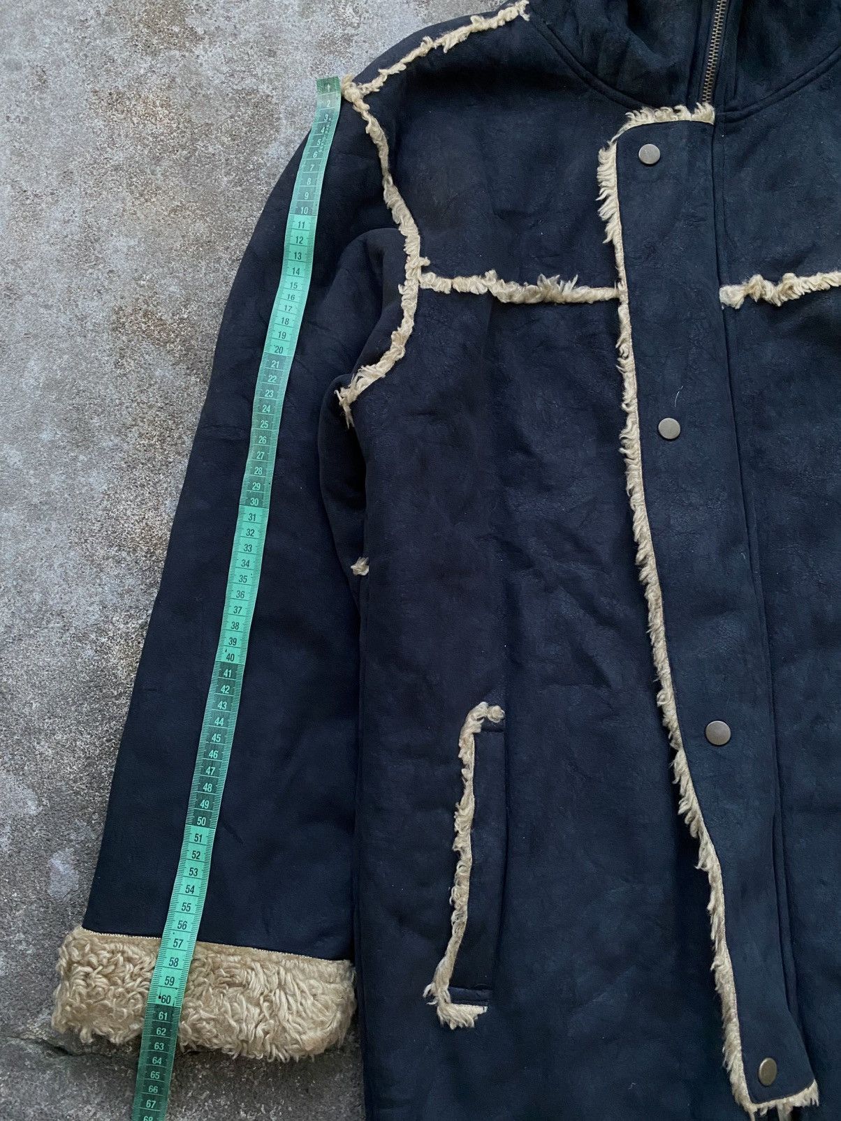 If Six Was Nine × Japanese Brand × Le Grande Bleu (L.G.B.) JAPANESE BRAND FLY BEANS FUR JACKET Size US L / EU 52-54 / 3 - 9 Thumbnail