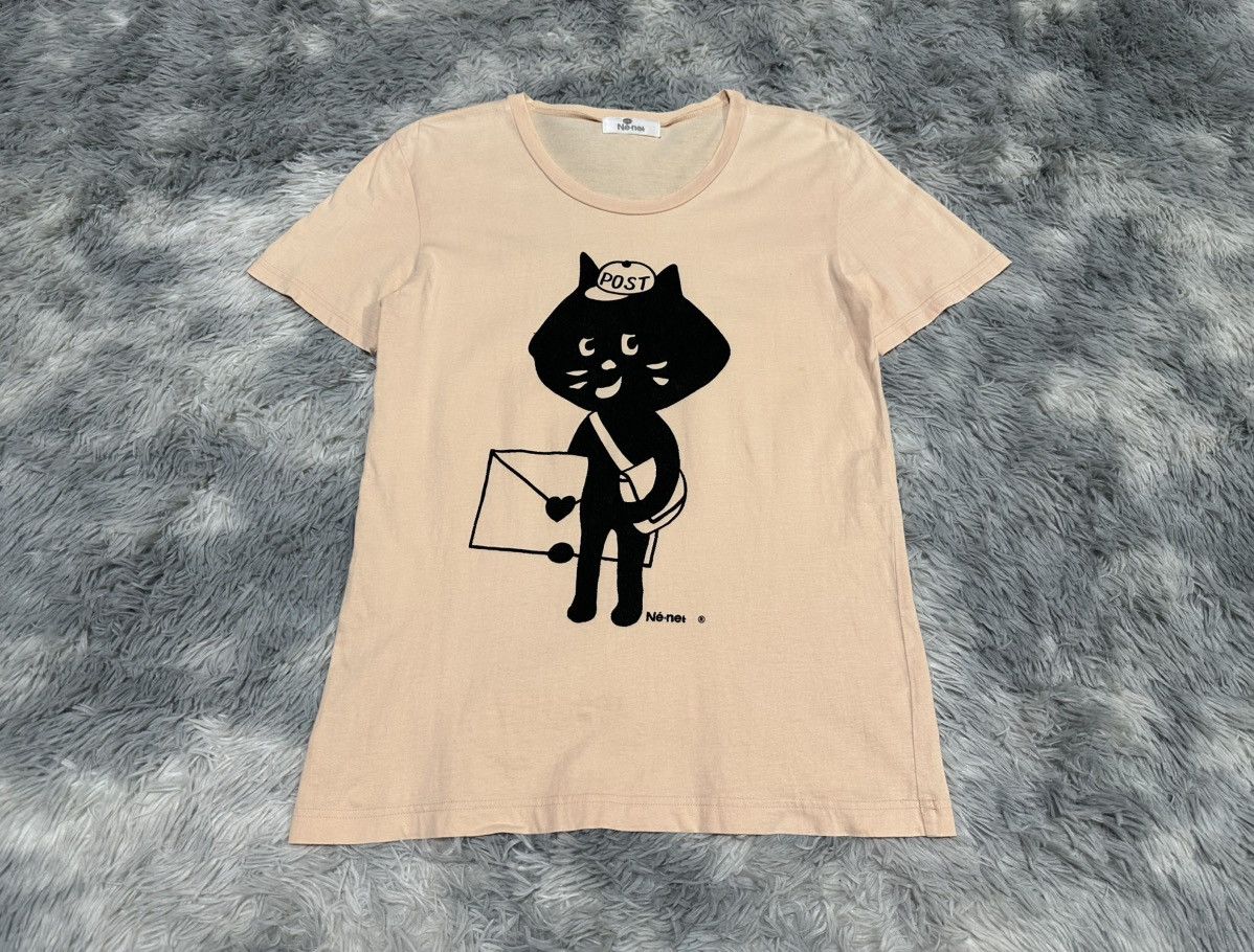 Ne-Net 🔥Vintage Ne-Net Shirt Nya Cat Postman 💌 Size US M / EU 48-50 / 2 - 1 Thumbnail