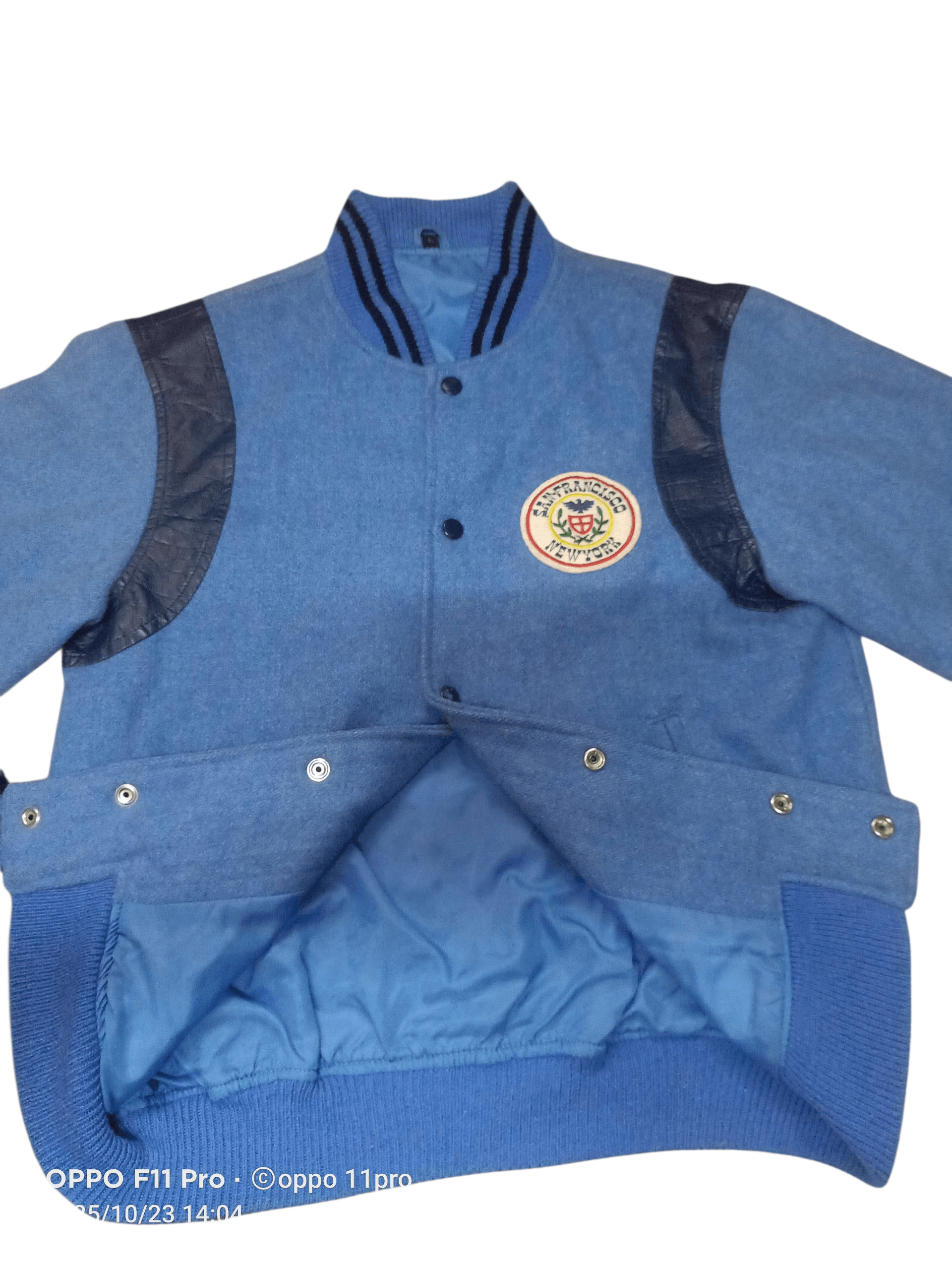 Japanese Brand 🌟Vintage 70s Sanfransico Varsity Jacket Men 🌟 Size US L / EU 52-54 / 3 - 1 Thumbnail