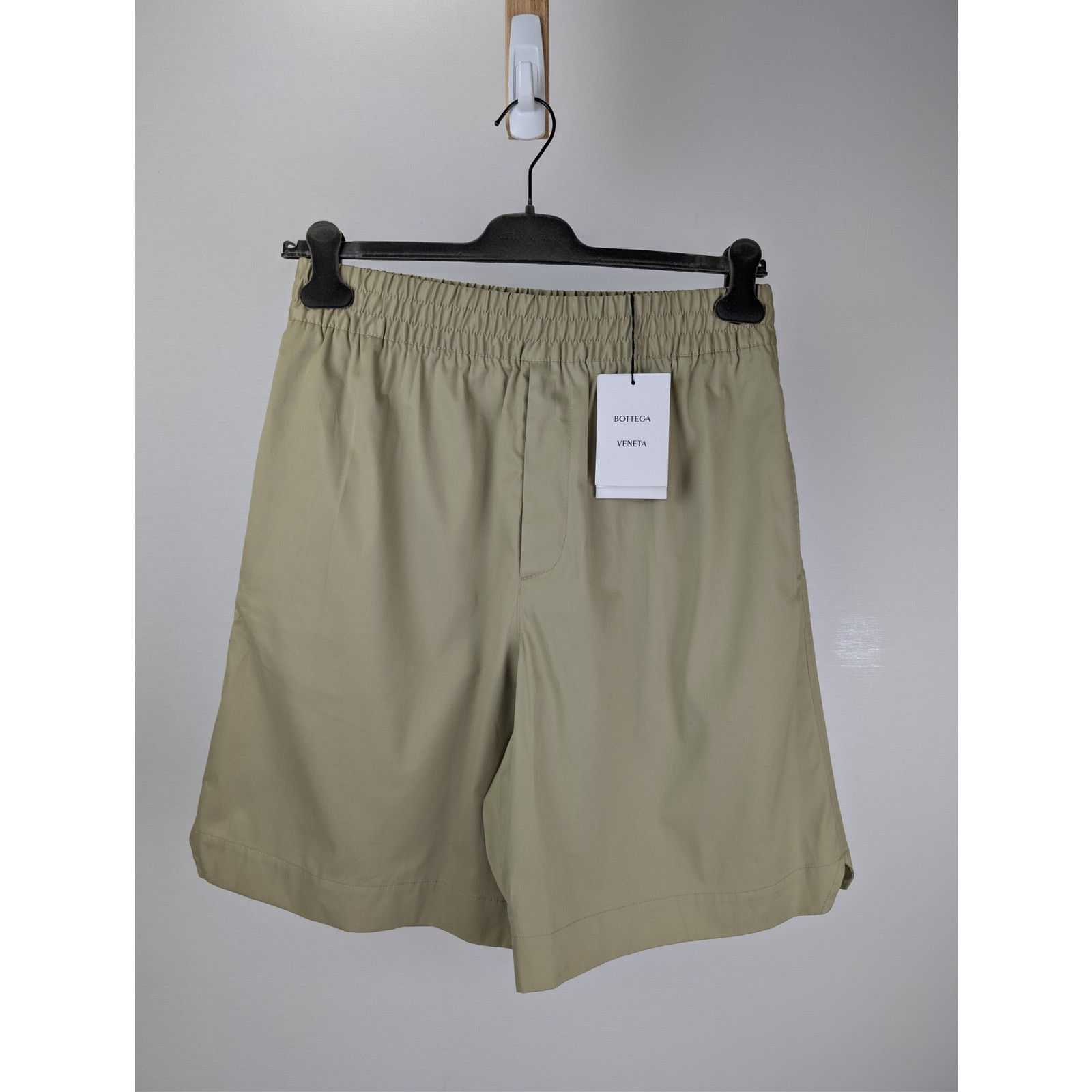 Bottega Veneta o1rshd1 Soft Organic Cotton Shorts in Travertine Size US 32 / EU 48 - 2 Thumbnail