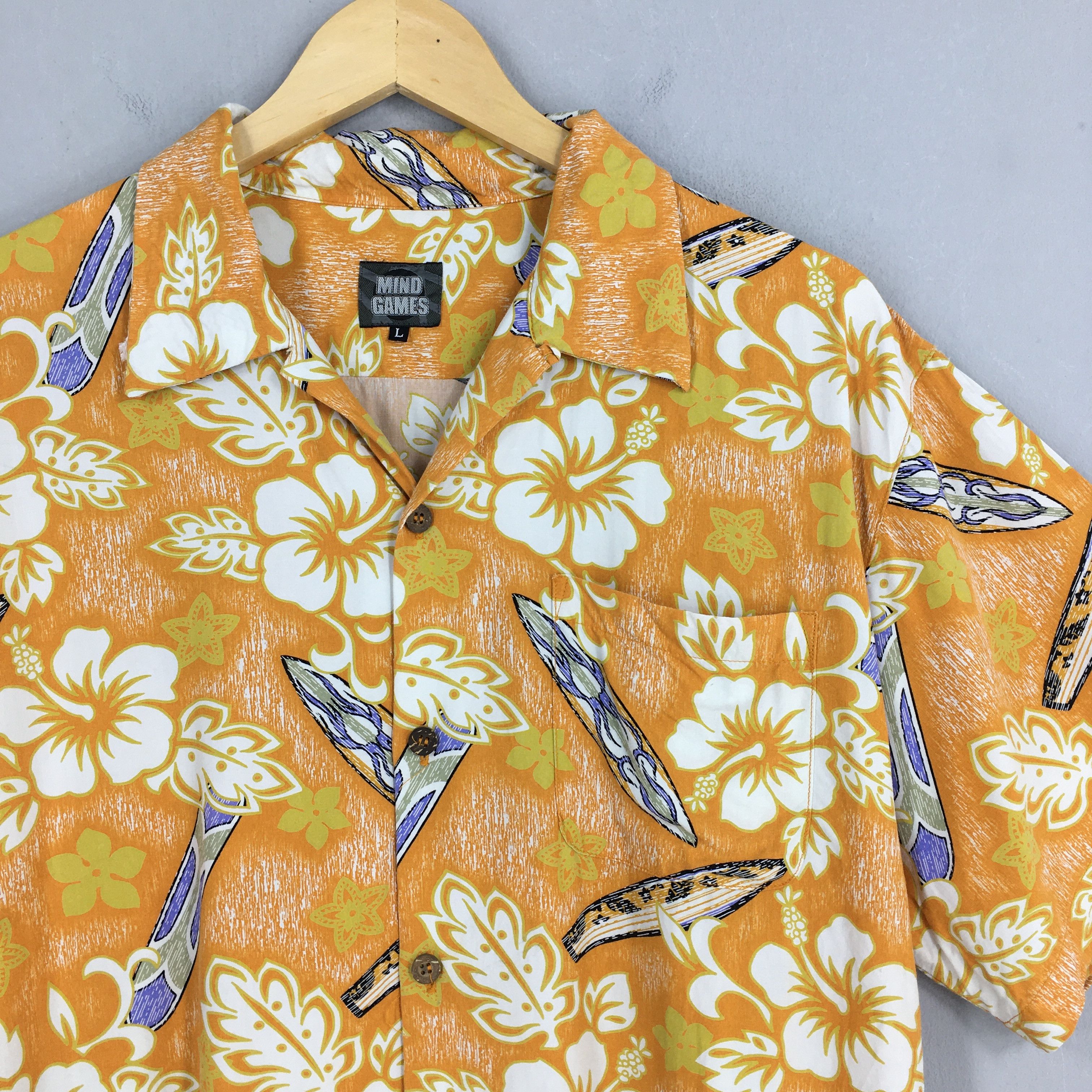 Vintage Vintage Aloha Beach Hawaiian Floral Rayon Shirt Large Size US L / EU 52-54 / 3 - 2 Thumbnail