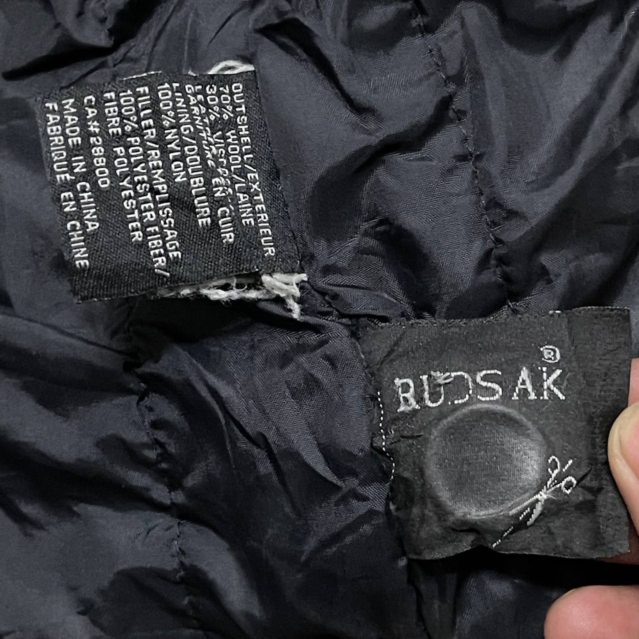 Rudsak Vintage Rudsak Wool Leather Jacket Size US XL / EU 56 / 4 - 15 Thumbnail