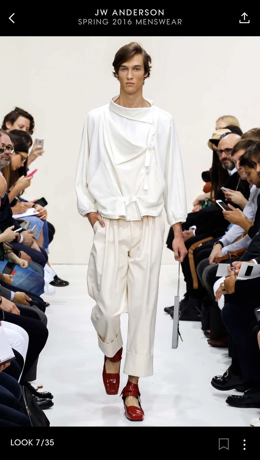 JW Anderson ARCHIVAL JW Anderson SS16 D-Ring Belted Shirt — IT50 / US40 Size US M / EU 48-50 / 2 - 4 Thumbnail