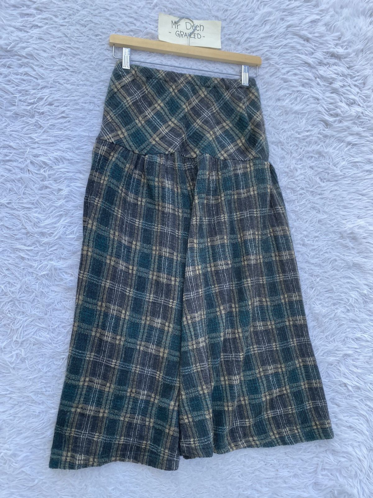Issey Miyake Rare Vintage 90s Issey Miyake Plantation Midi Skirt Size 22" - 16 Thumbnail
