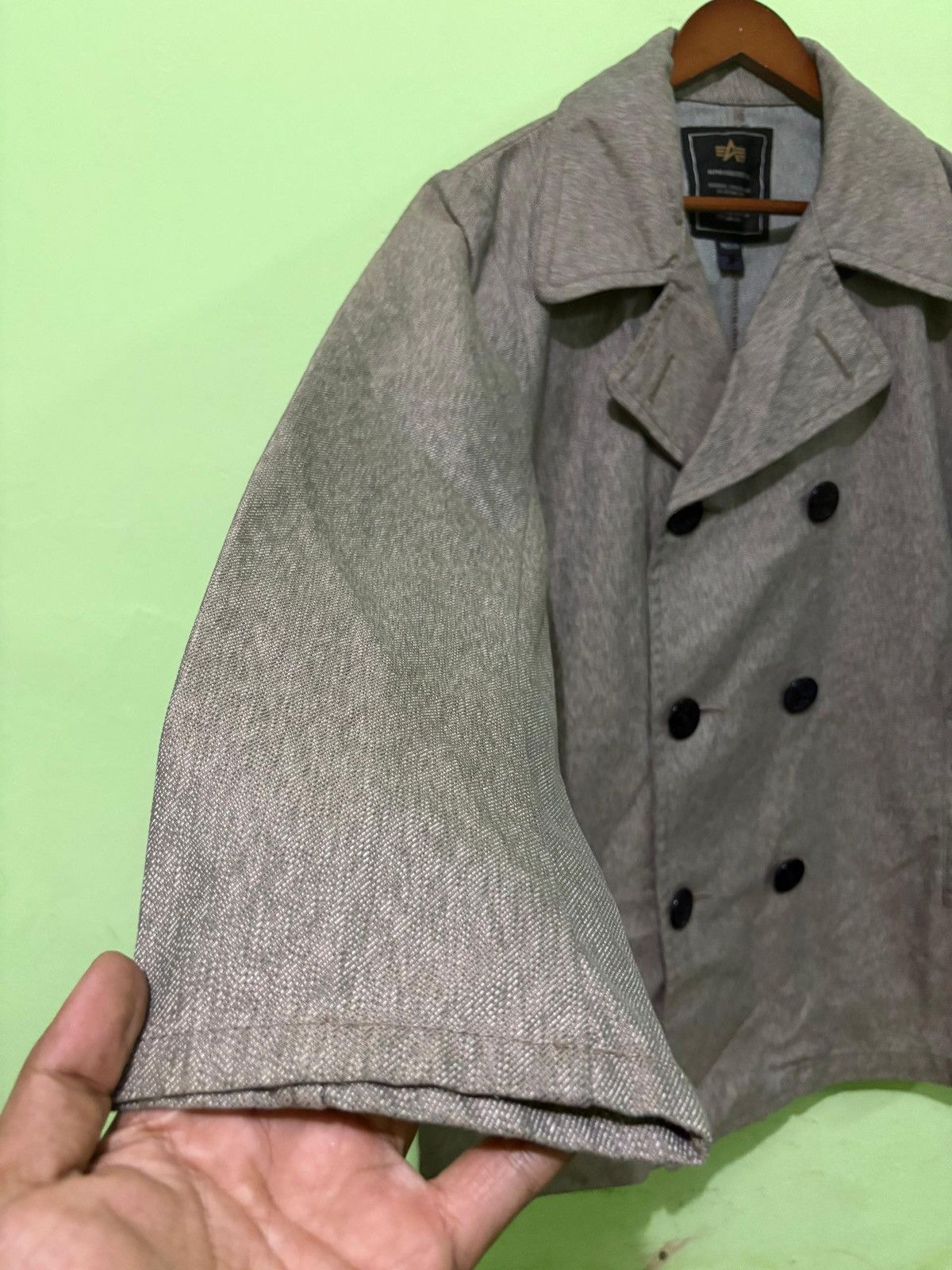 Alpha Industries Alpha industries PeaCoat Jacket Design Nice Design Size US M / EU 48-50 / 2 - 2 Thumbnail