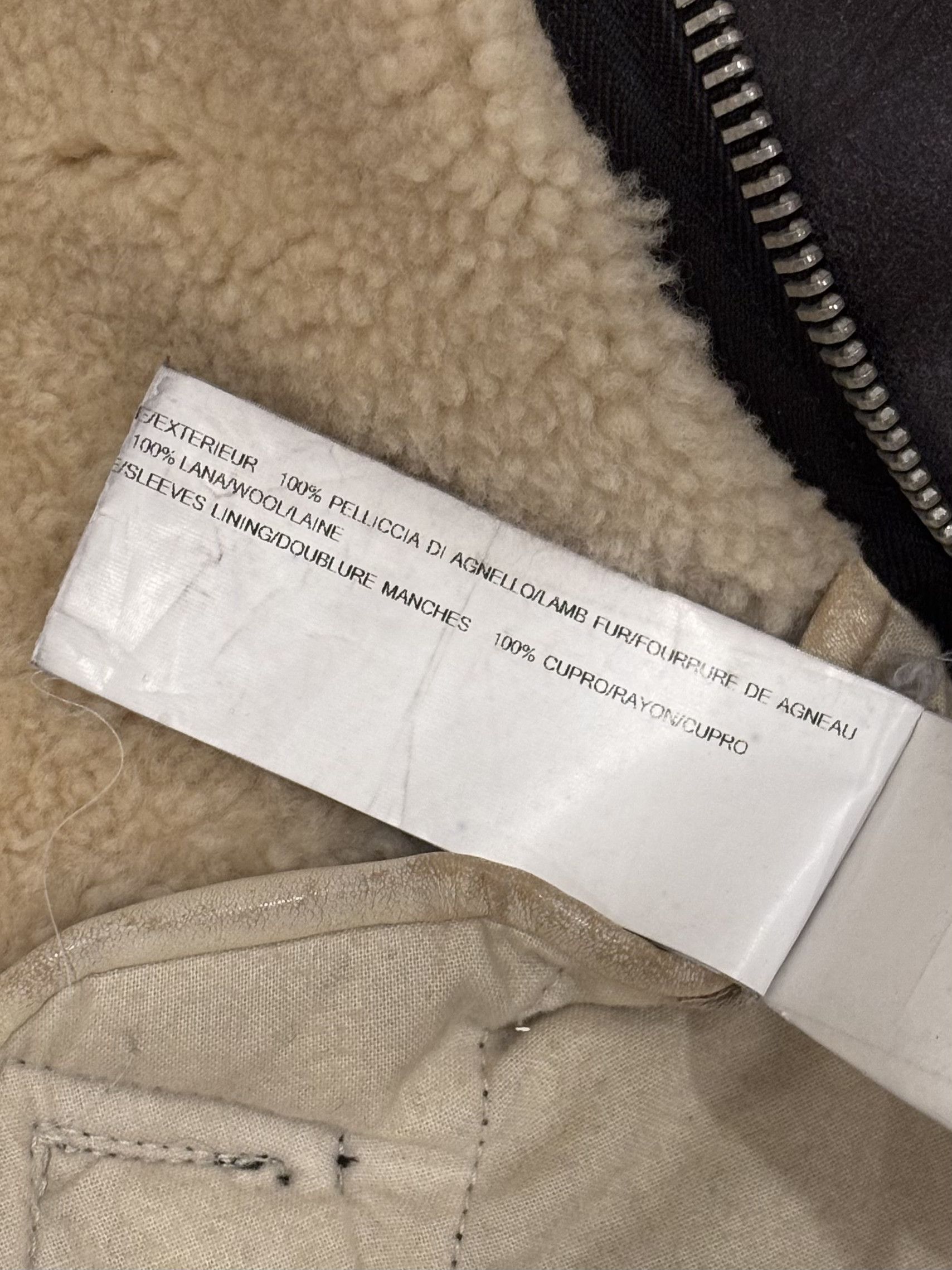 Rick Owens Rick Owens Lambskin Shearling Jacket Size US S / EU 44-46 / 1 - 6 Thumbnail
