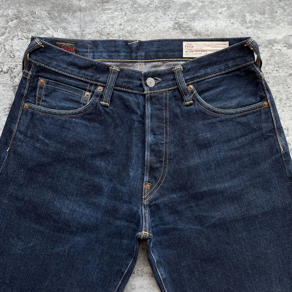 Evisu Evisu No.4 Daicock Selvedge Jorts Size US 30 / EU 46 - 13 Thumbnail