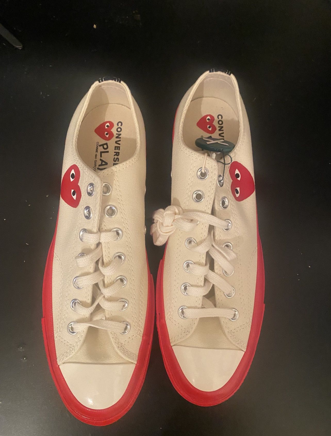 Comme des Garcons Converse Chuck Taylor All Star 70 Ox Comme des Garcons PLAY Size US 10.5 / EU 43-44 - 4 Thumbnail
