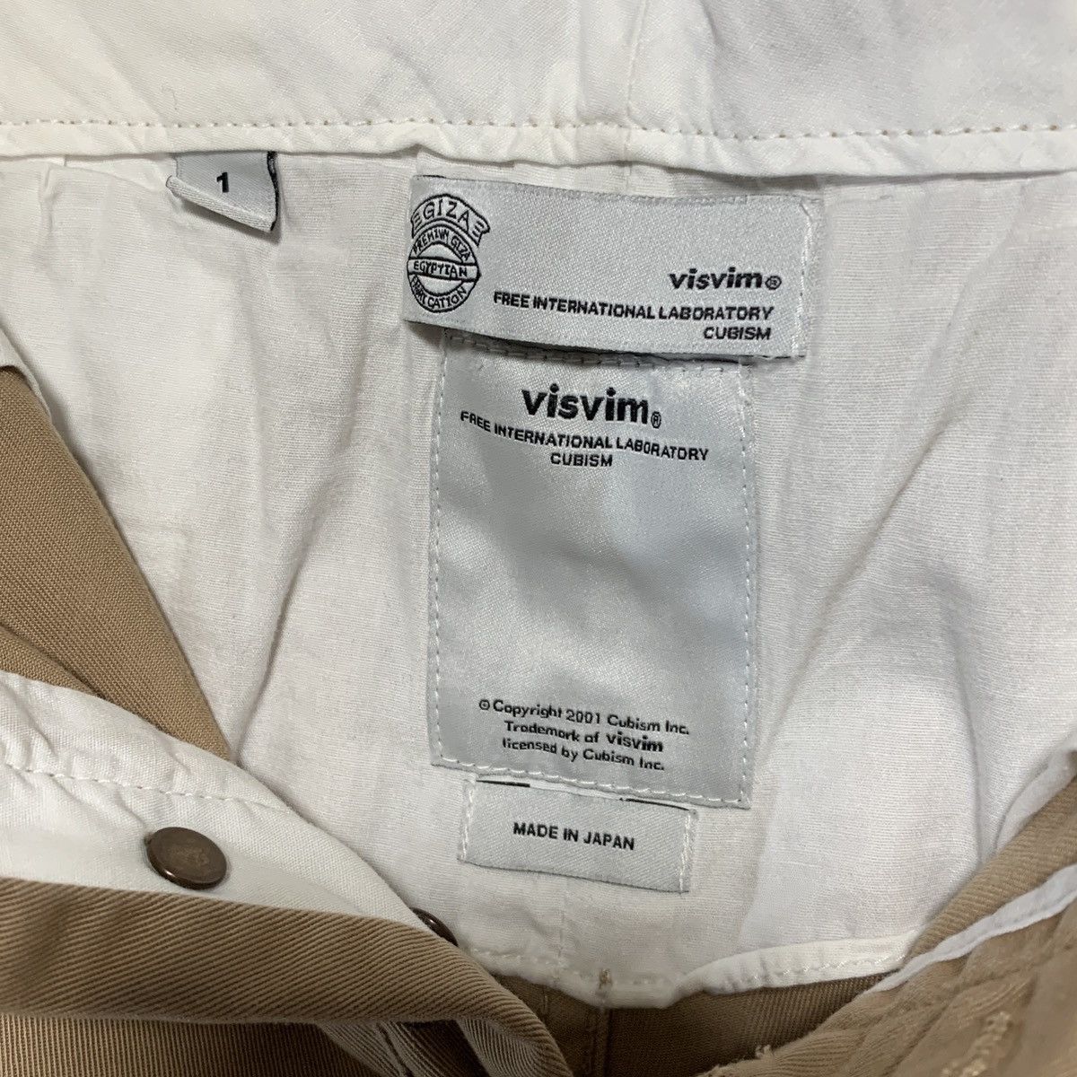 Visvim OFFER OK! VISVIM 13AW FLUXUS CHINO PANTS OLIVE Size US 31 - 9 Thumbnail