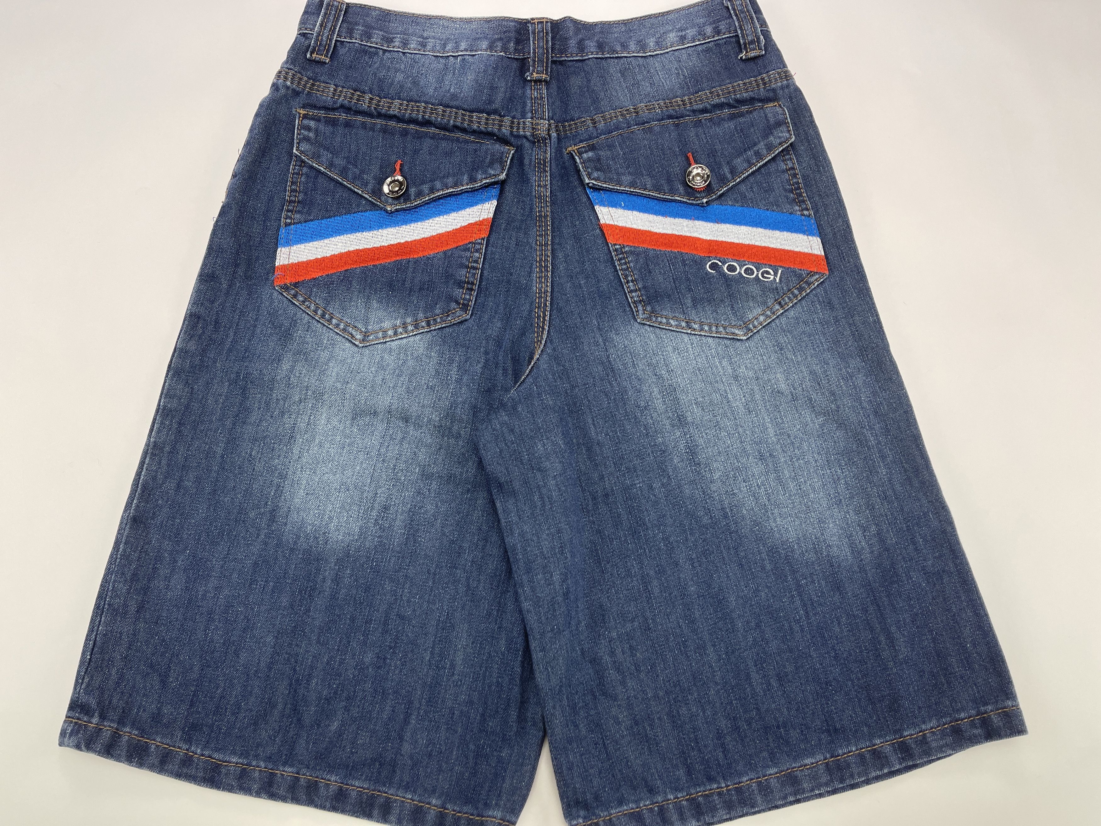 Coogi Coogi jeans shorts, vintage 90s hip hop 1990s skater Y2K 28 Size US 28 / EU 44 - 1 Thumbnail