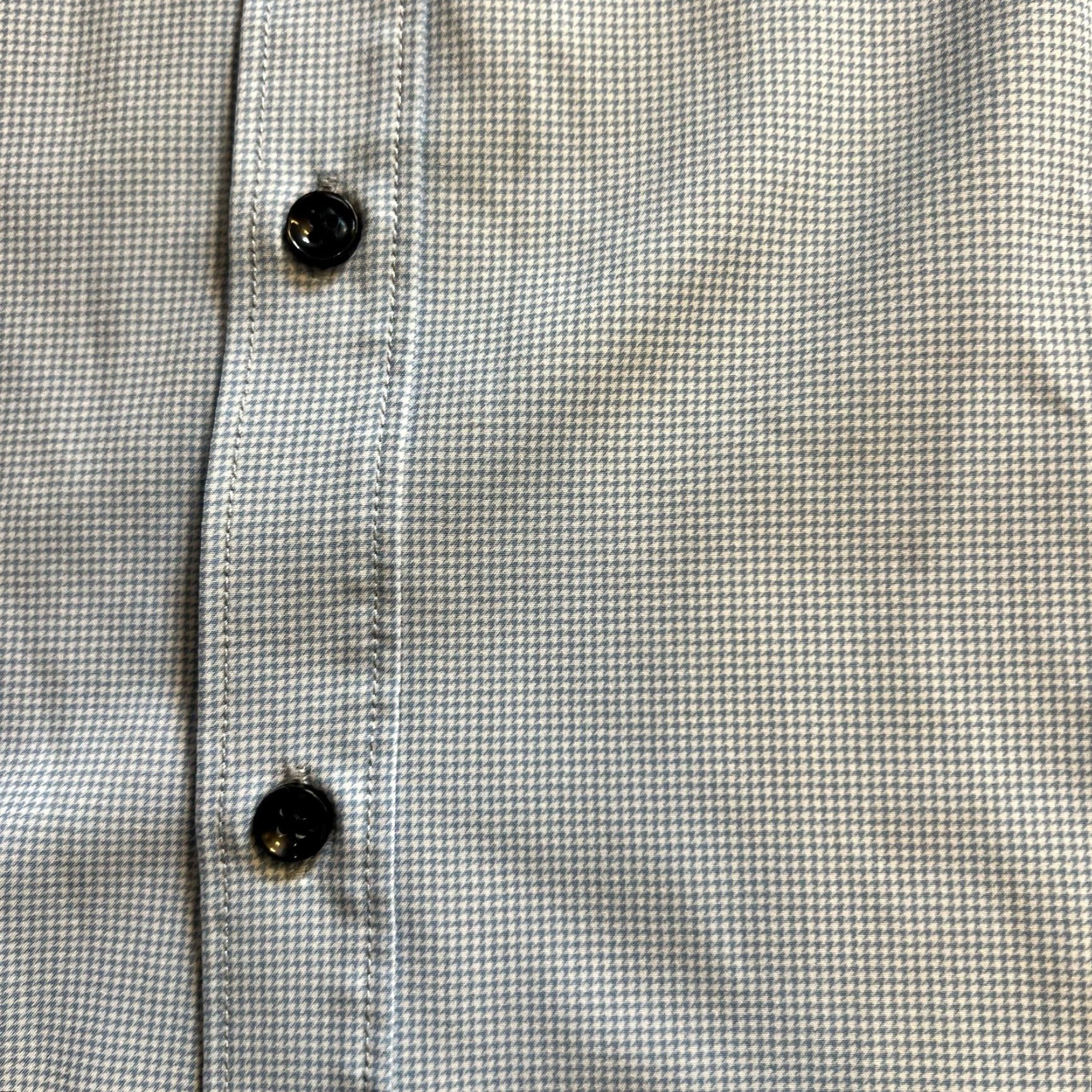 Tallia Tallia Performance Tech Shirt Mens 15.5 33-34 Blue Long Sleeve Button Down Size US L / EU 52-54 / 3 - 2 Thumbnail