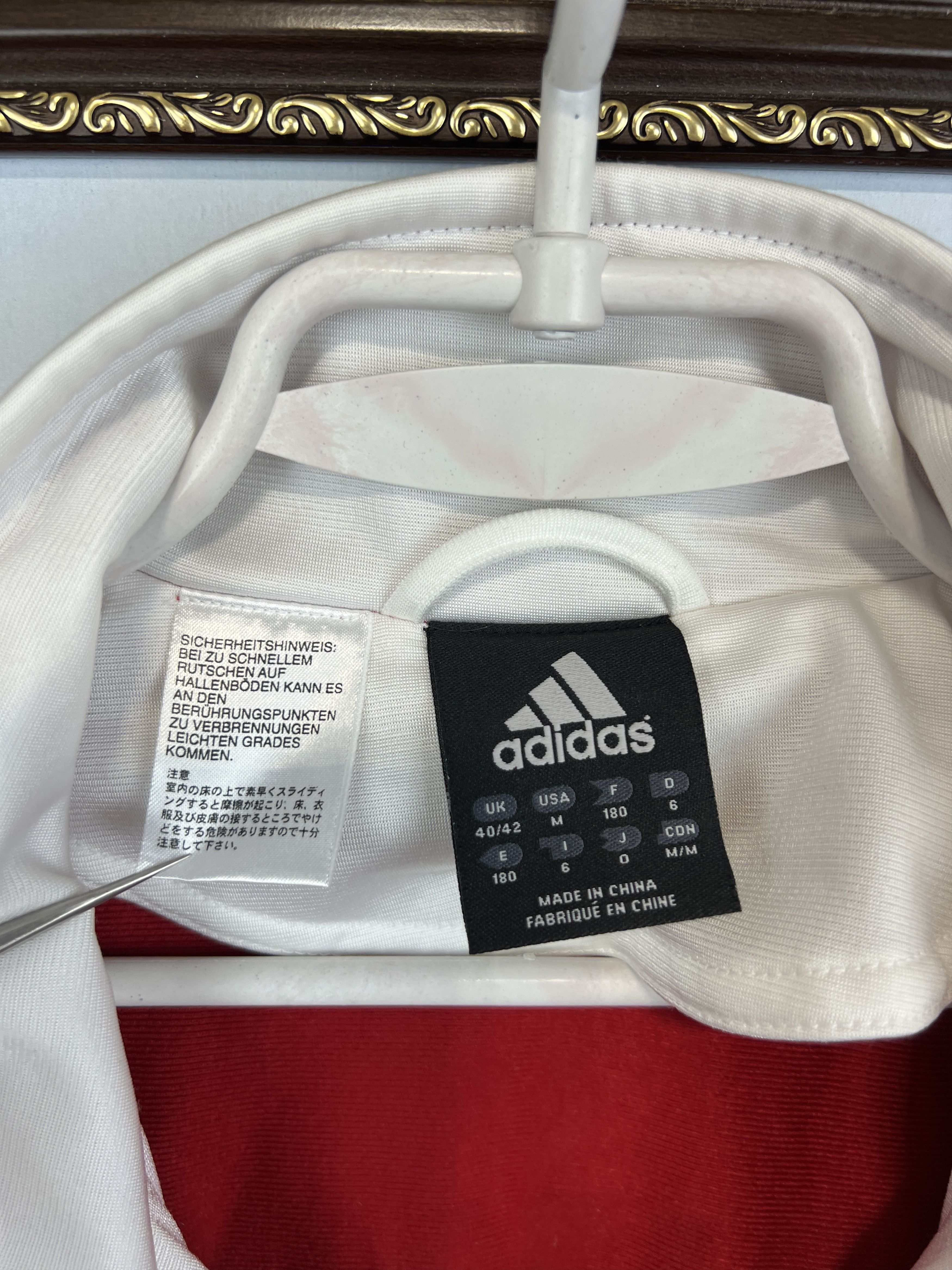 Adidas Vintage Adidas Denmark Football Suit Soccer Jacket Pants Set Size US M / EU 48-50 / 2 - 7 Thumbnail