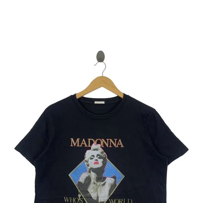 GU GU x MADONNA Who’s That Girl World Tour 1987 Tee Shirt Size L / US 10 / IT 46 - 2 Thumbnail