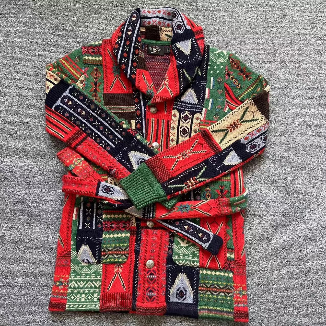 RRL Ralph Lauren RRL Women's Mid-Length Patchwork Coat Size M / US 6-8 / IT 42-44 - 1 Thumbnail