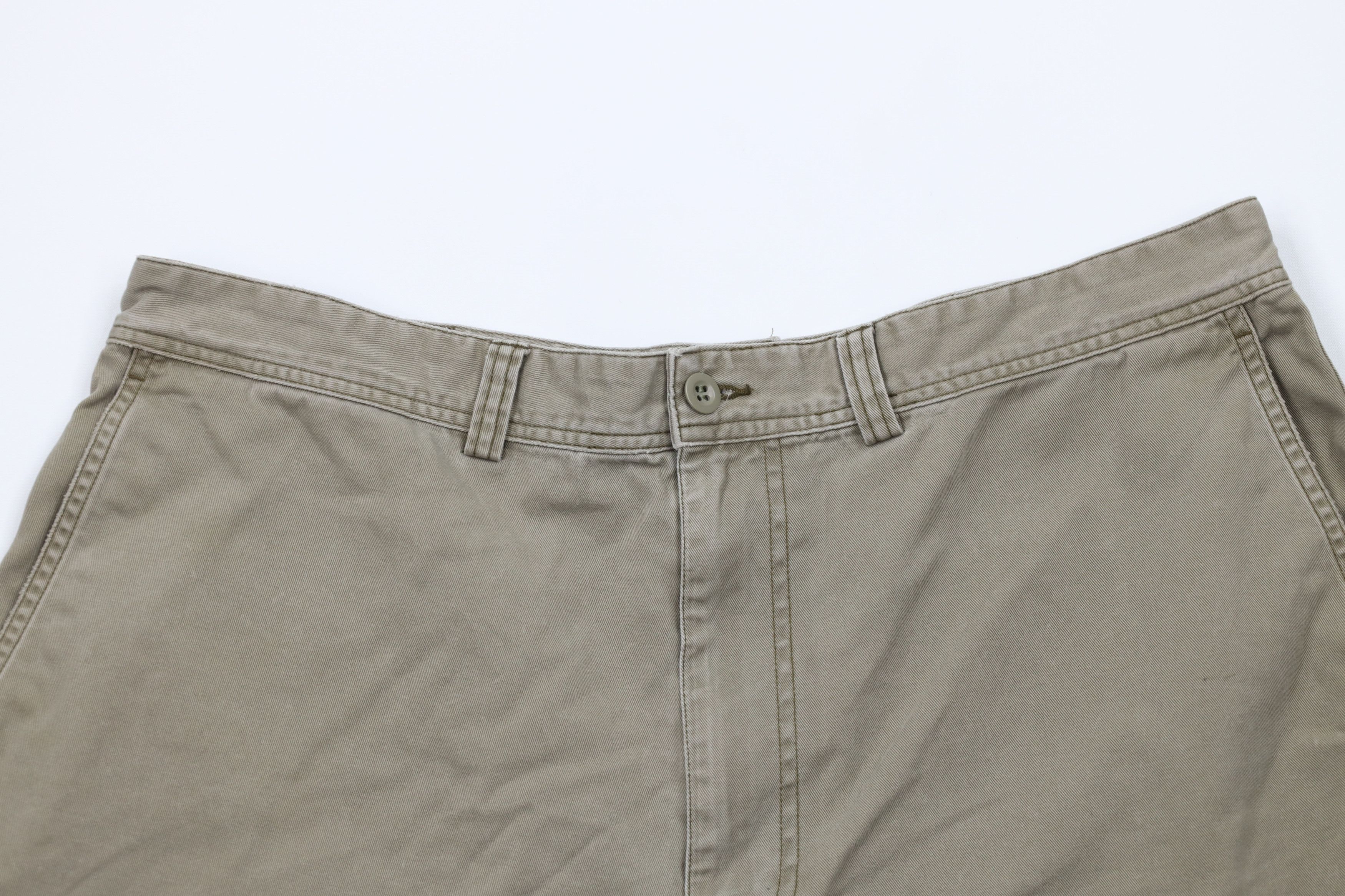 Ralph Lauren × Vintage Vintage 90s Ralph Lauren Above Knee Military Chino Shorts Size US 38 / EU 54 - 2 Thumbnail