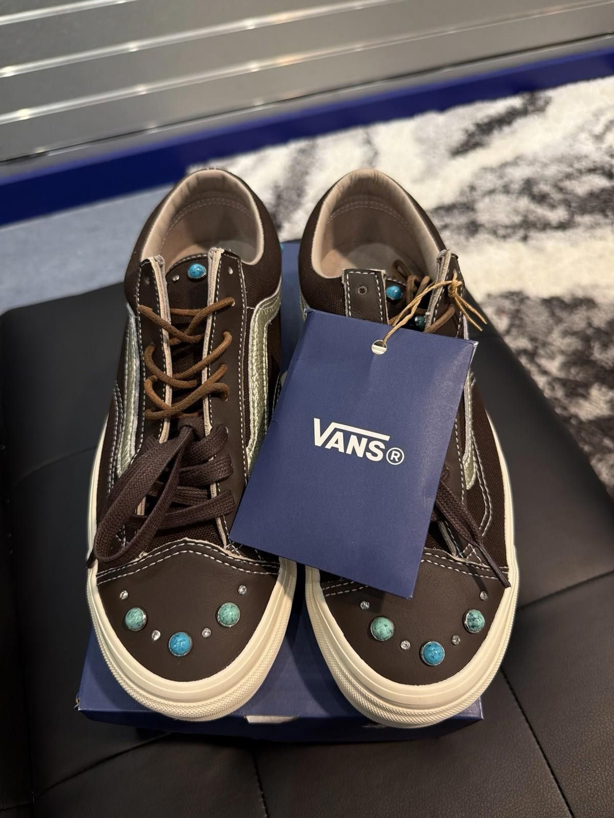 Vans Size 9 - Vans LX Old Skool 36 Gemstone Mushroom Mocha Size US 9 / EU 42 - 8 Thumbnail
