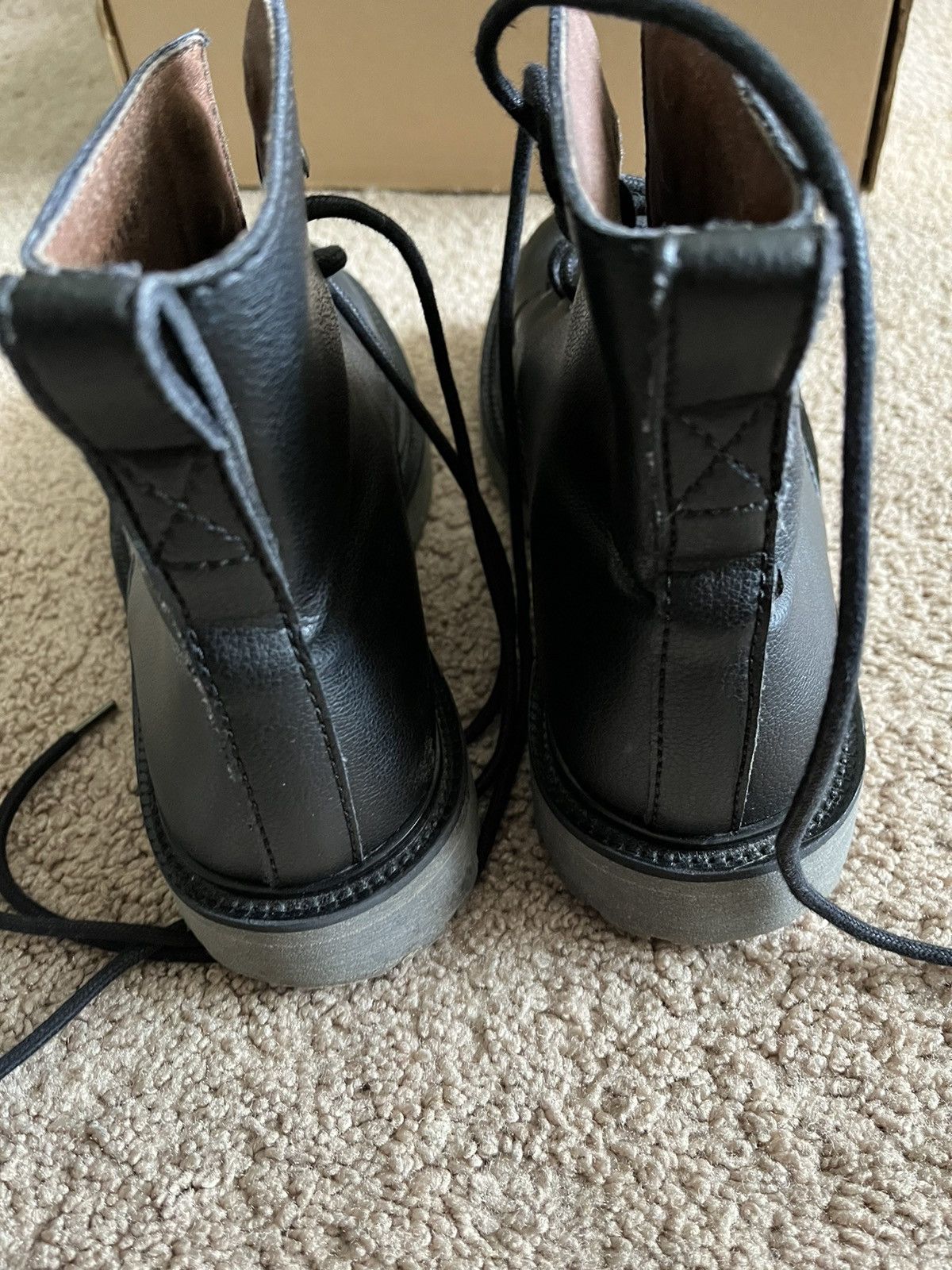 Ground Cover Ground cover Cactus leather work boots Size US 8 / EU 41 - 5 Thumbnail