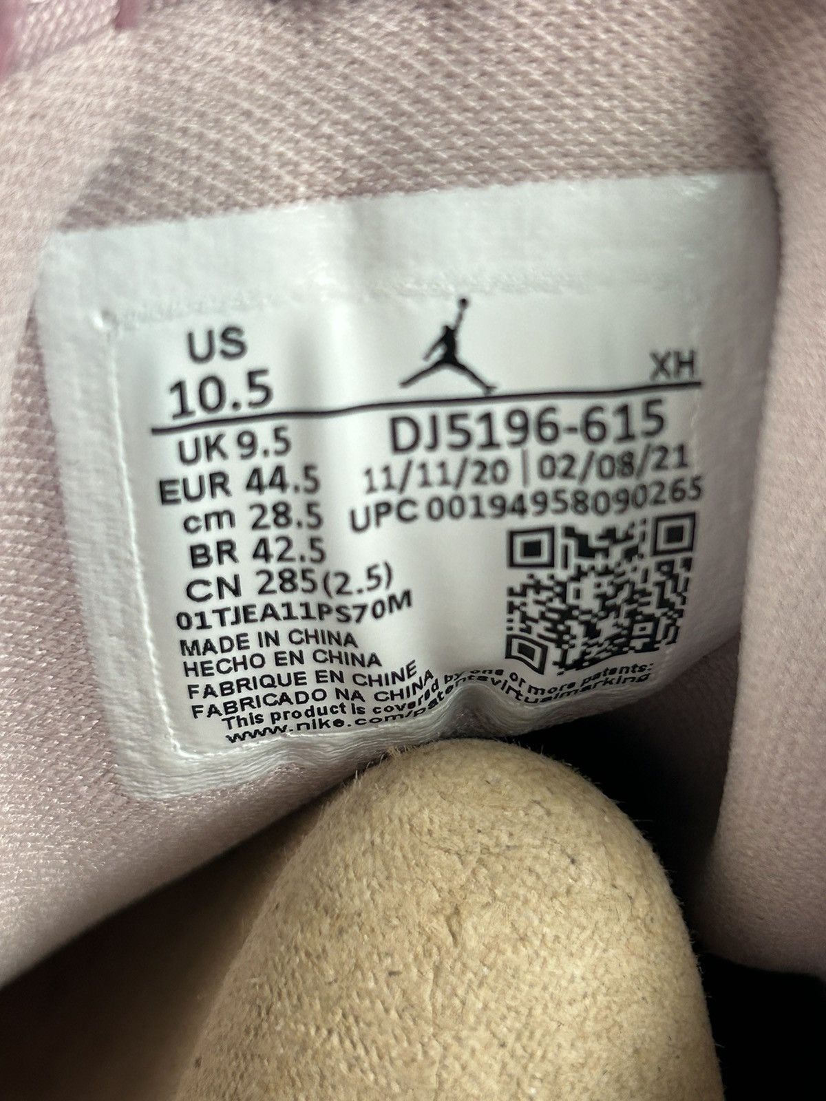 Nike Nike Air Jordan 1 Low SE Easter Pastel Size 10.5 DJ5196-615 Size US 10.5 / EU 43-44 - 7 Thumbnail