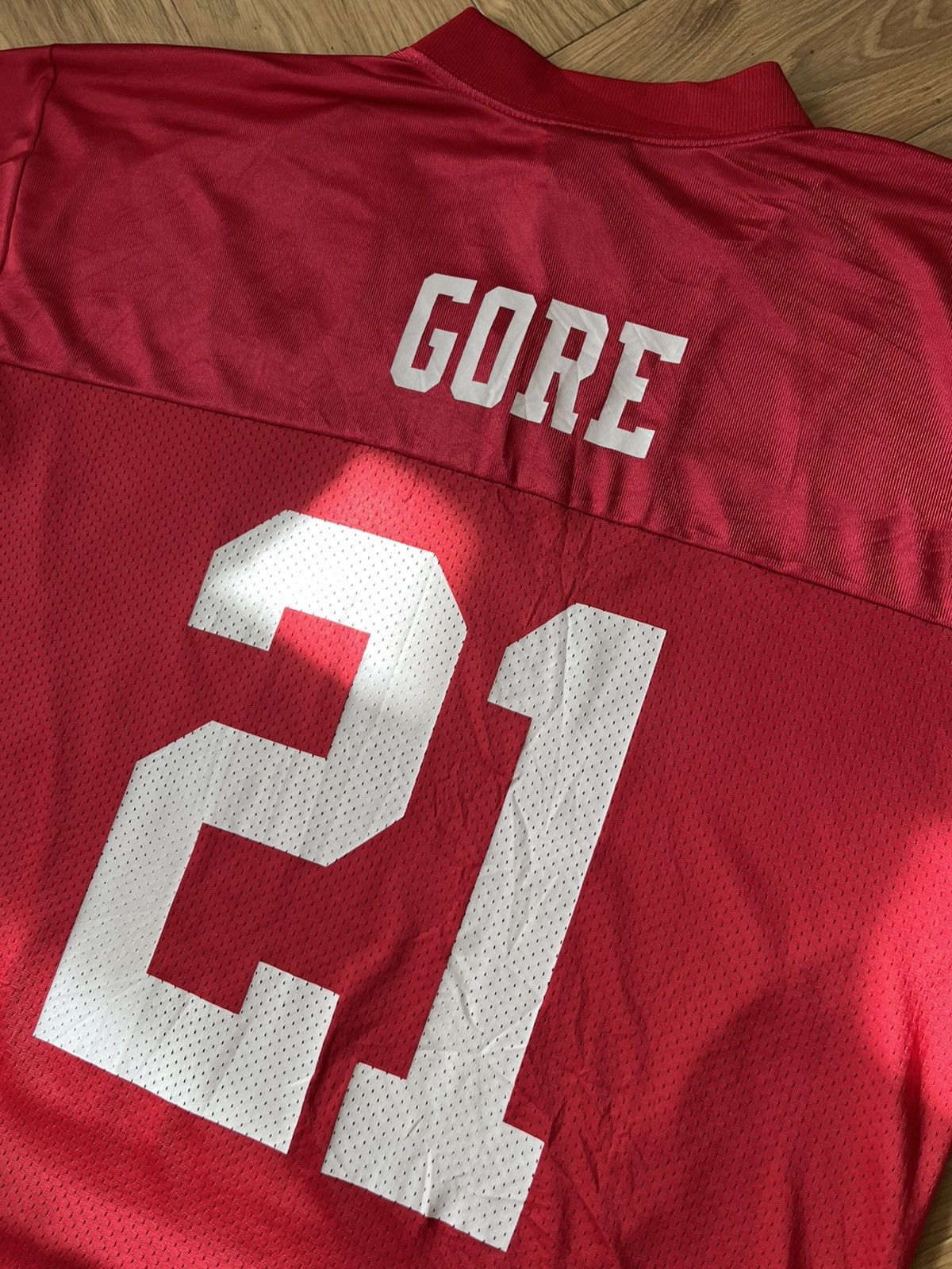 Reebok San Francisco 49ers #21 Frank Gore NFL Jersey L 🏈 Size US L / EU 52-54 / 3 - 8 Thumbnail